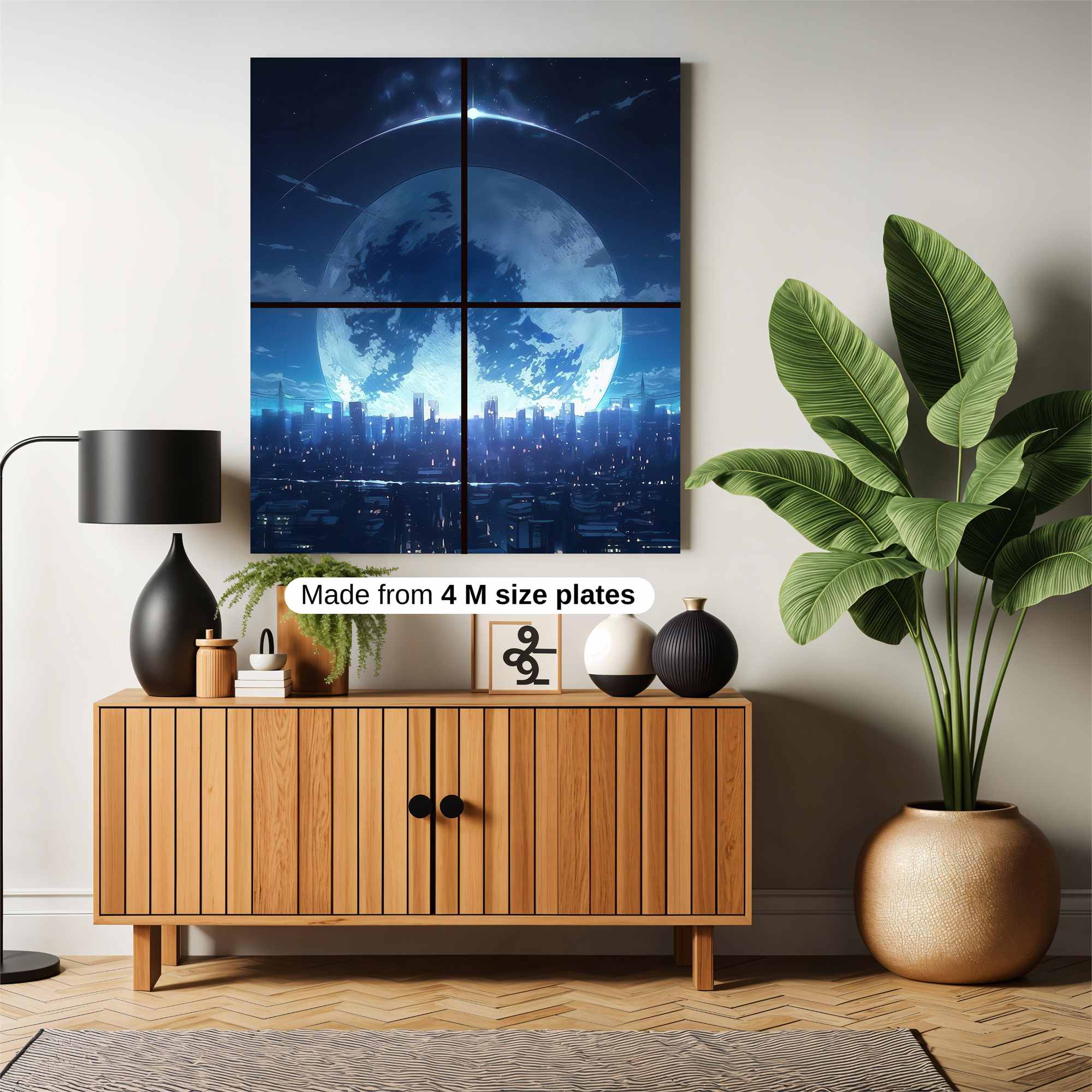 Moonlit Serenity Safe Wall Magnetic / M