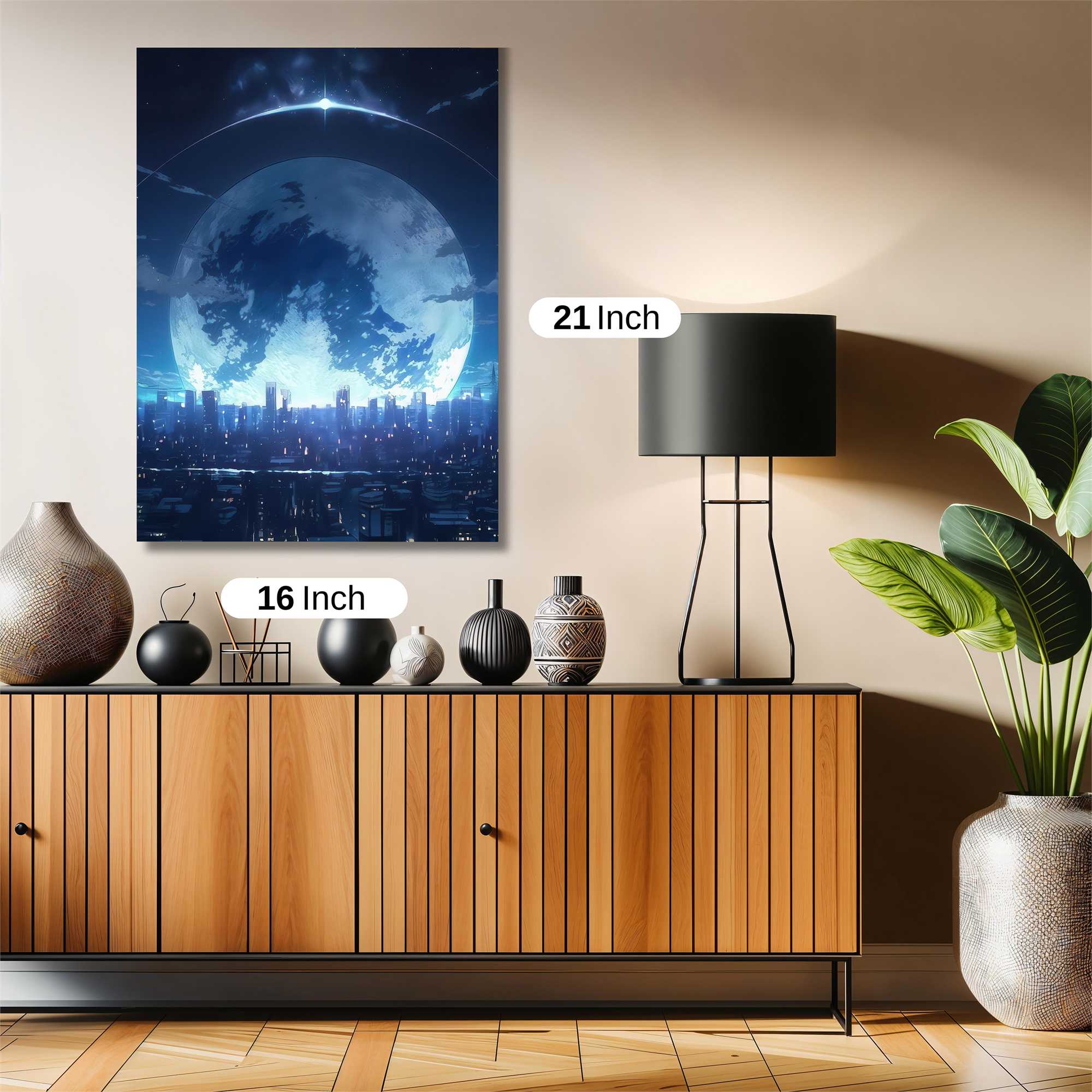 Moonlit Serenity Safe Wall Magnetic / M