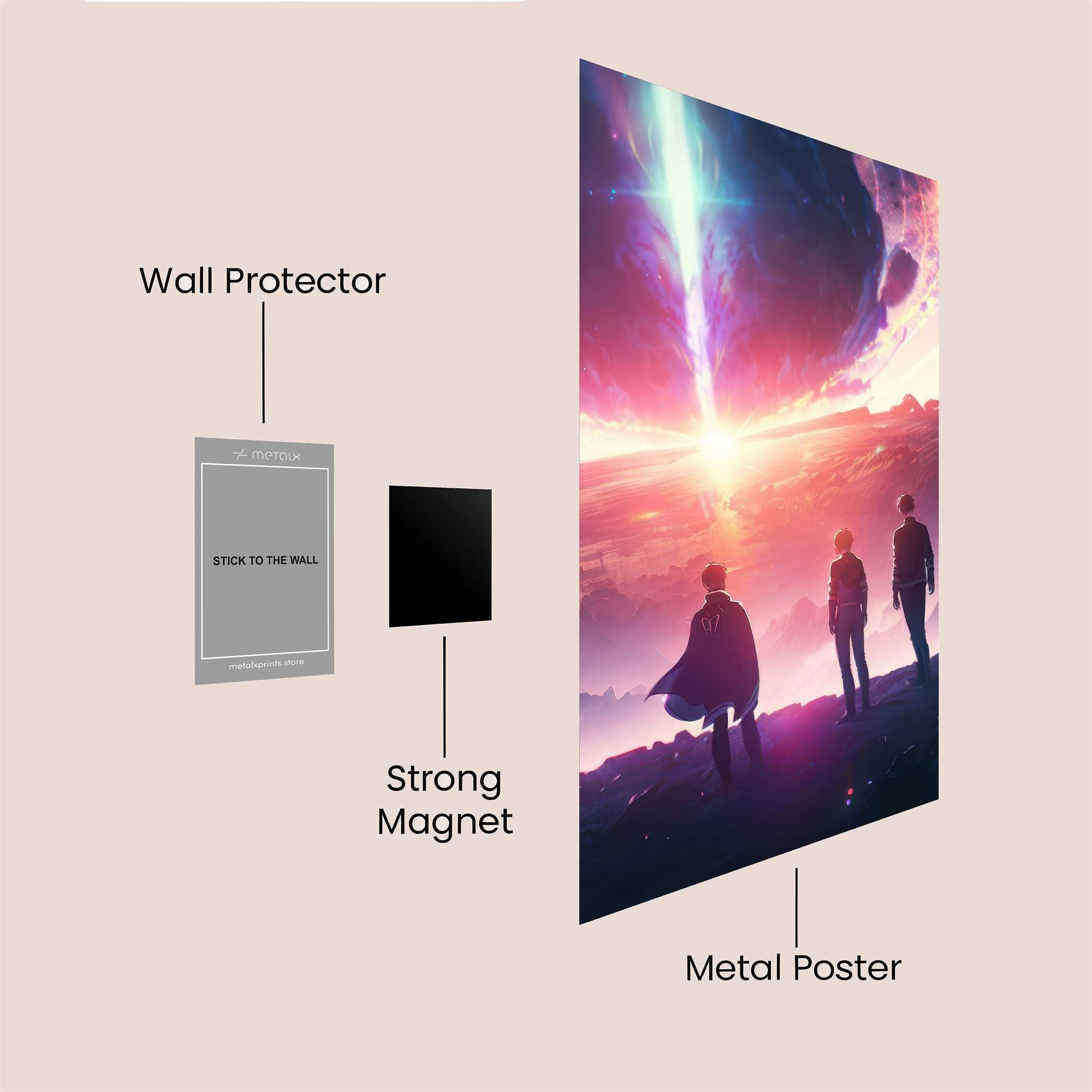 Evangelion Awakening Safe Wall Magnetic / M