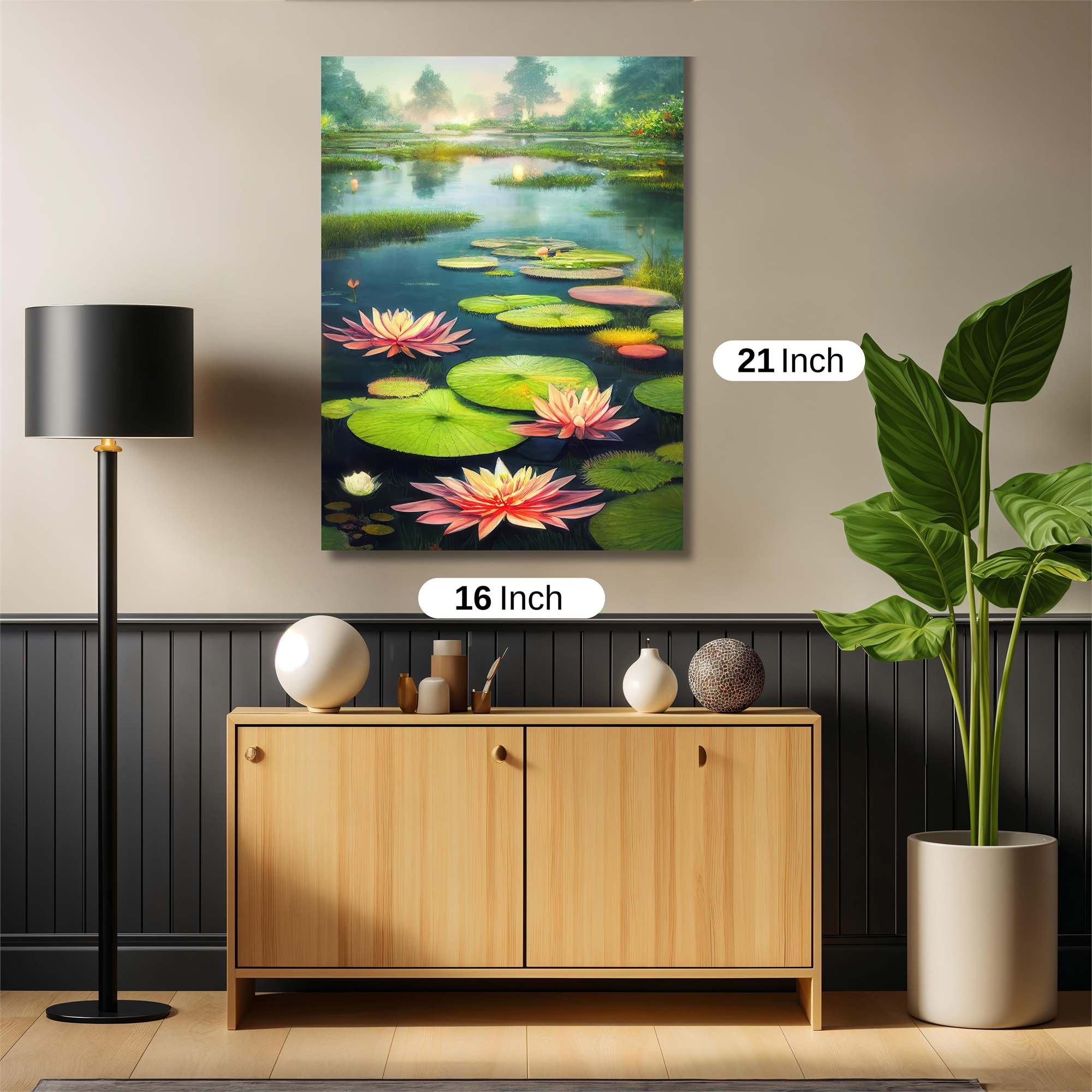 Lotus Serenity Safe Wall Magnetic / M