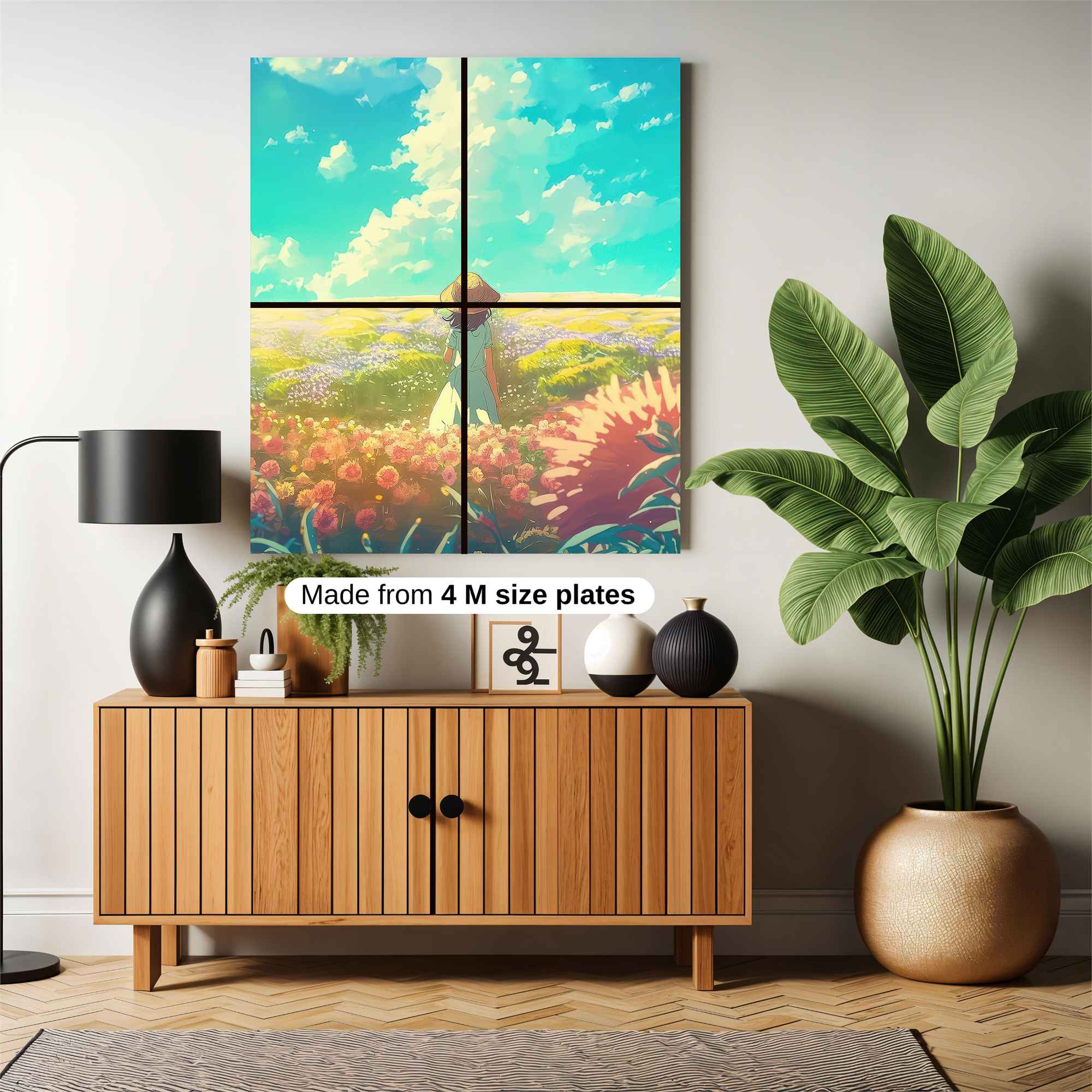 Meadow Serenity Safe Wall Magnetic / M