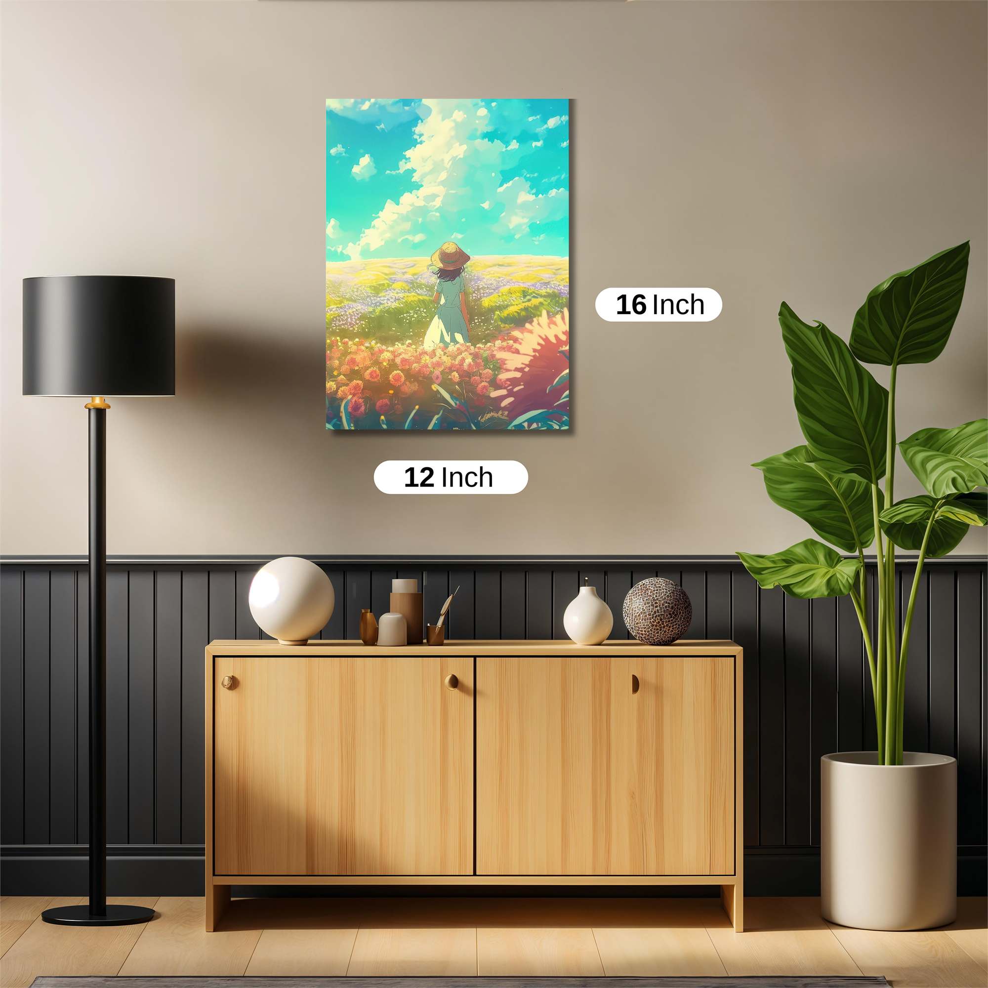 Meadow Serenity Safe Wall Magnetic / M