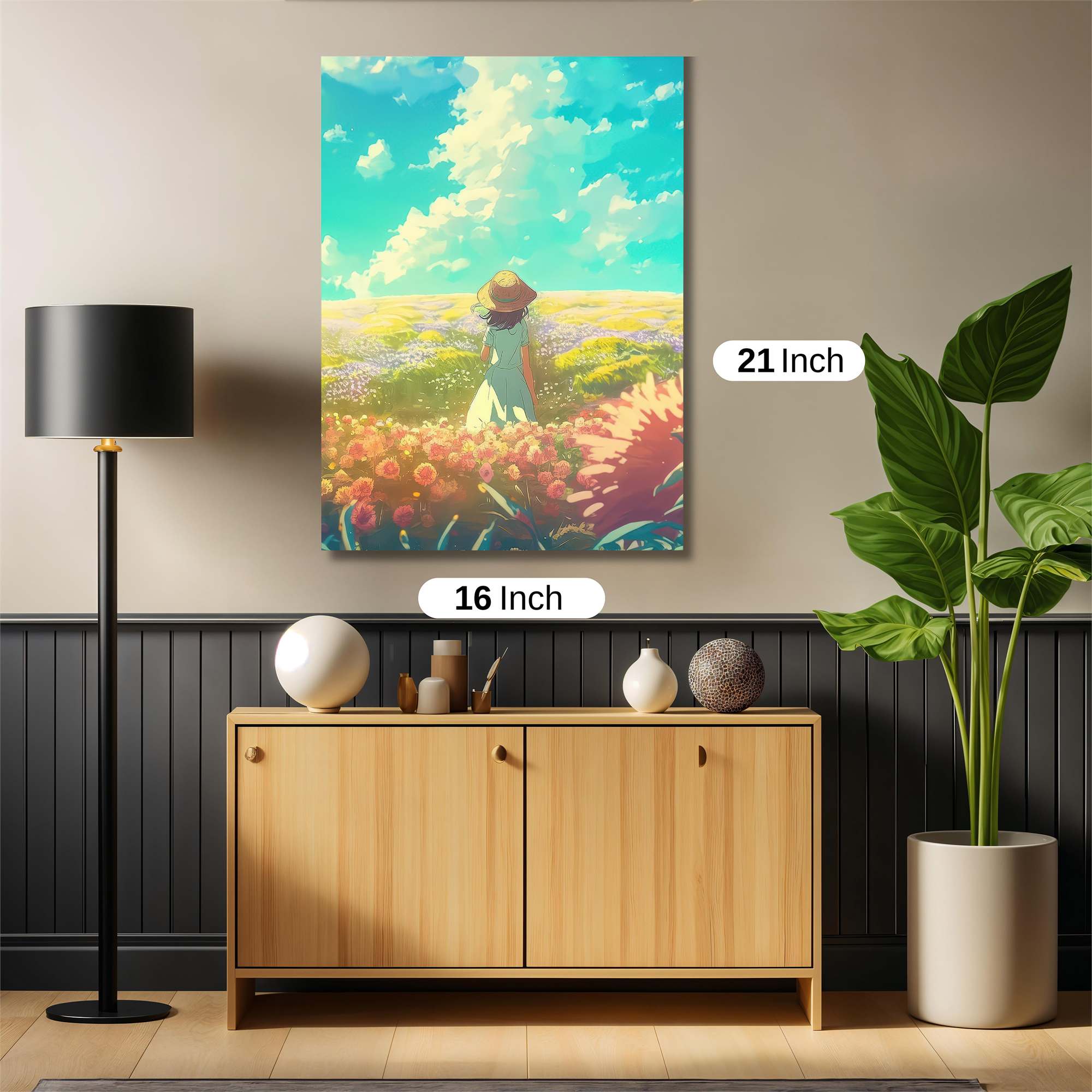 Meadow Serenity Safe Wall Magnetic / M