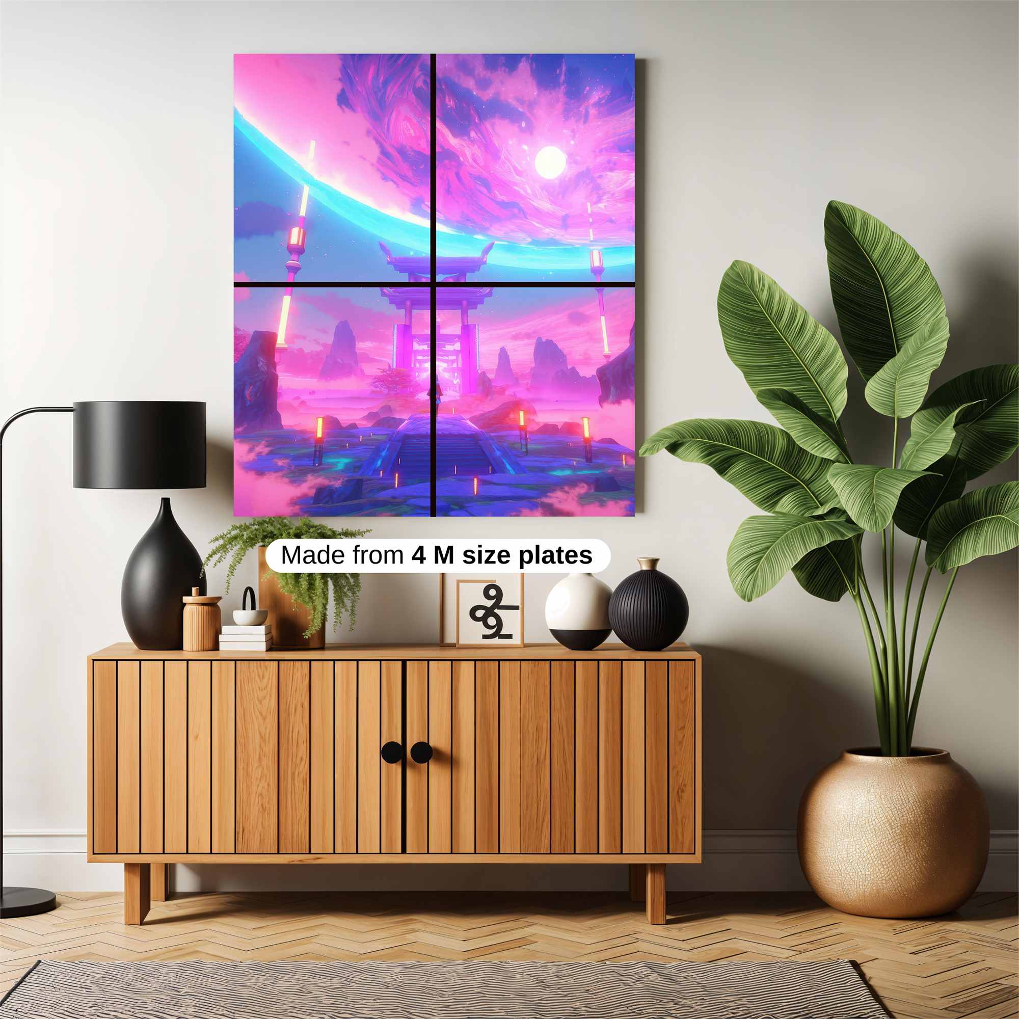 Moonlit Serenity Safe Wall Magnetic / M