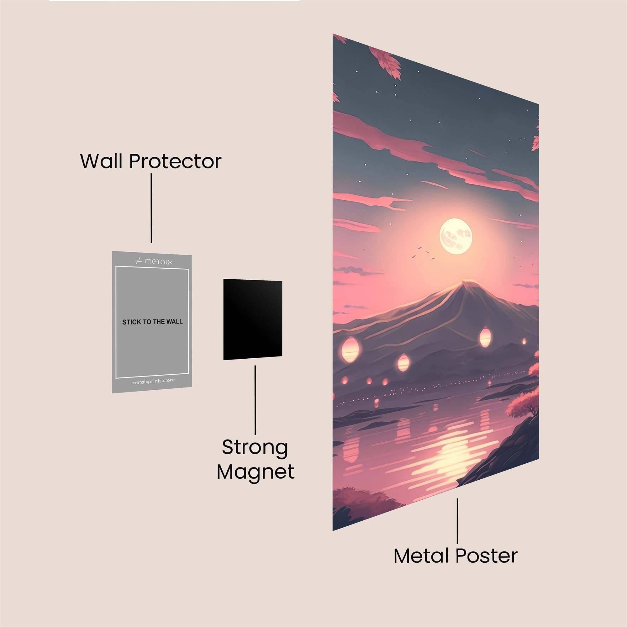 Fuji Dreamscape Safe Wall Magnetic / M