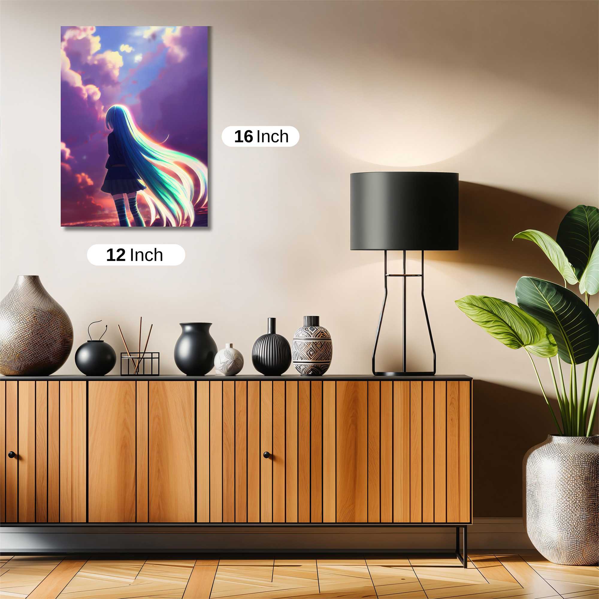 Hatsune Serenity Safe Wall Magnetic / M