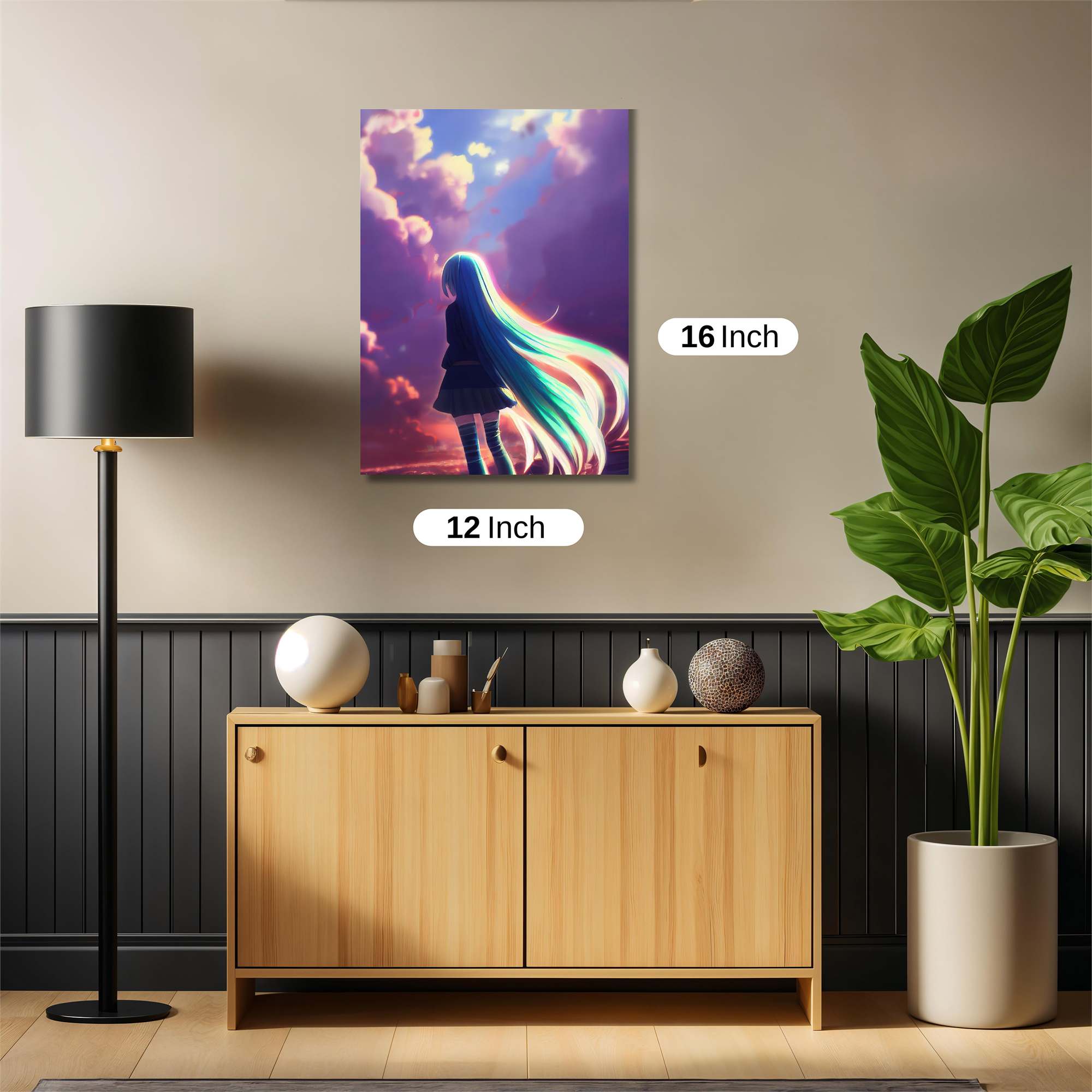 Hatsune Serenity Safe Wall Magnetic / M