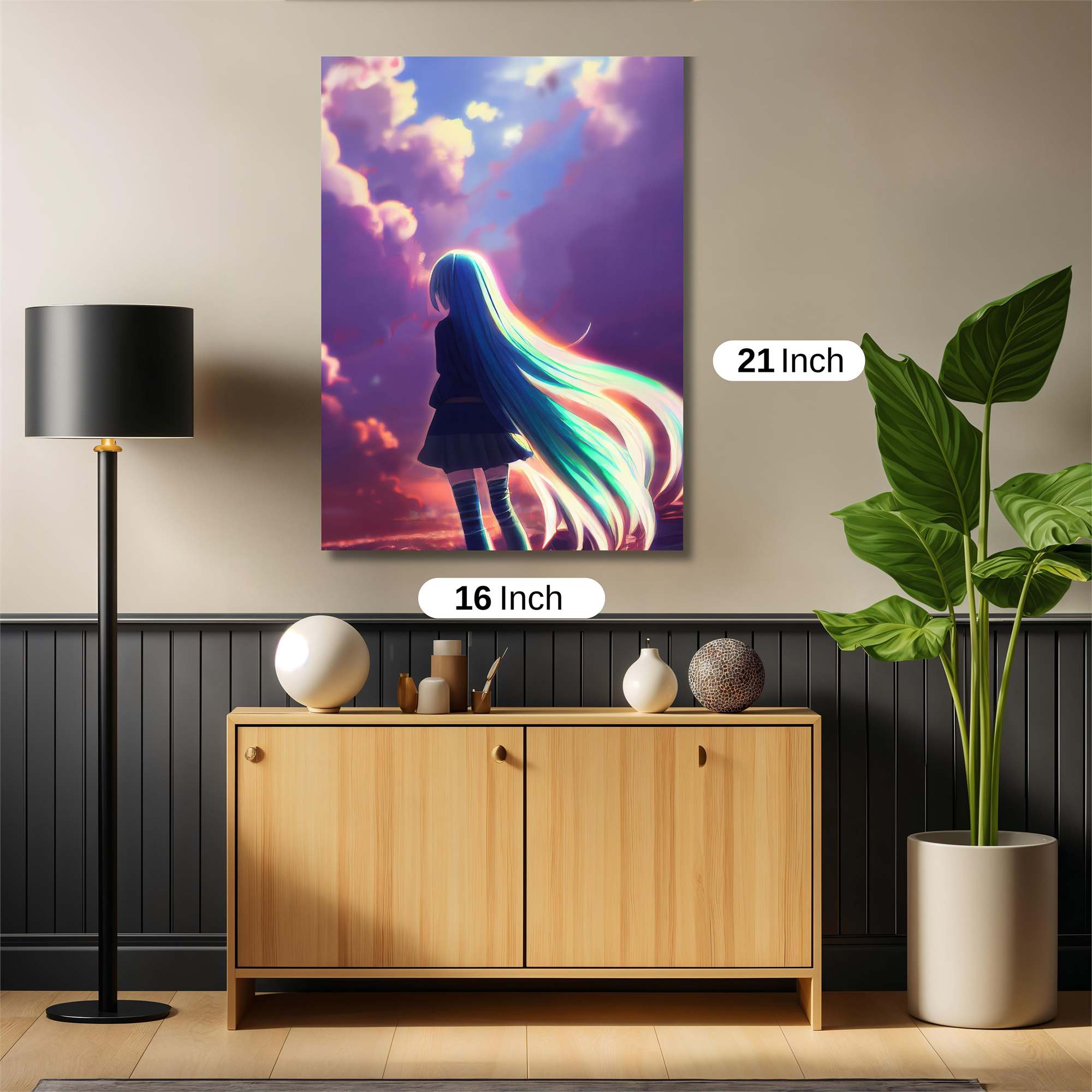 Hatsune Serenity Safe Wall Magnetic / M