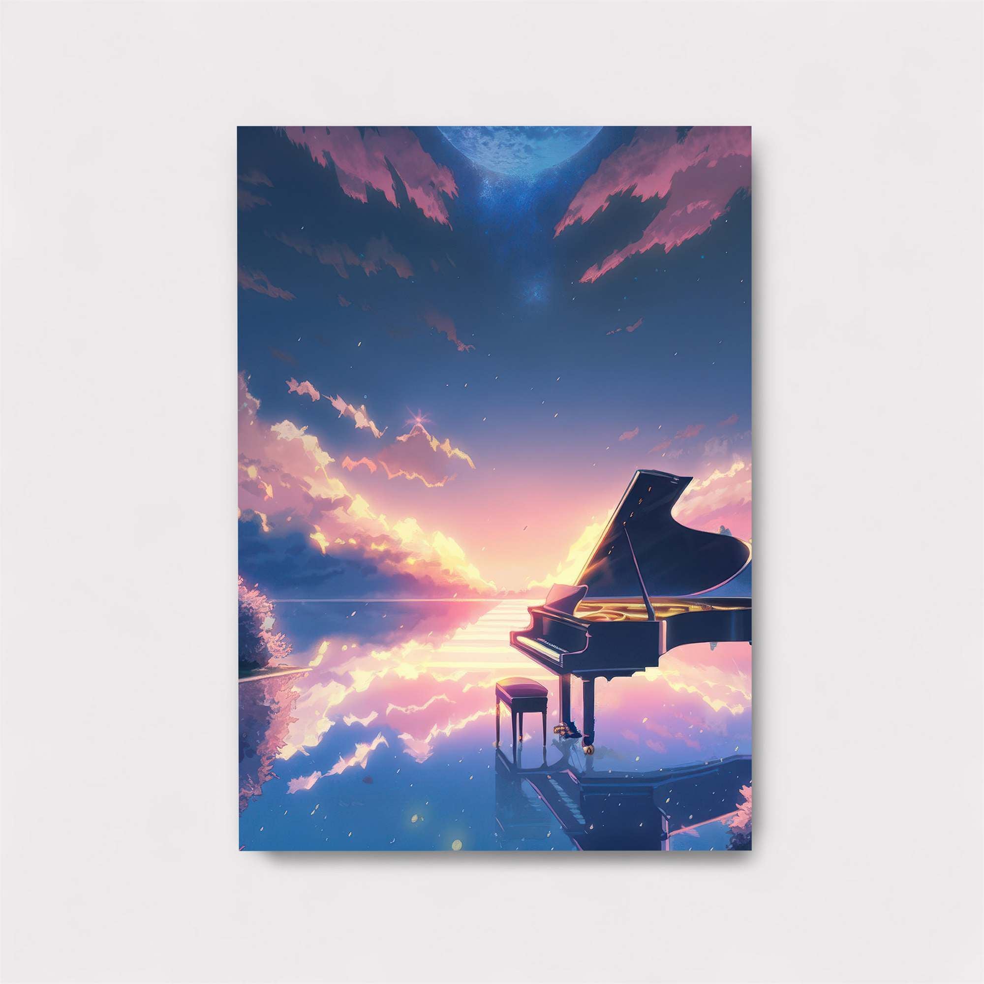 Piano Serenity Safe Wall Magnetic / M