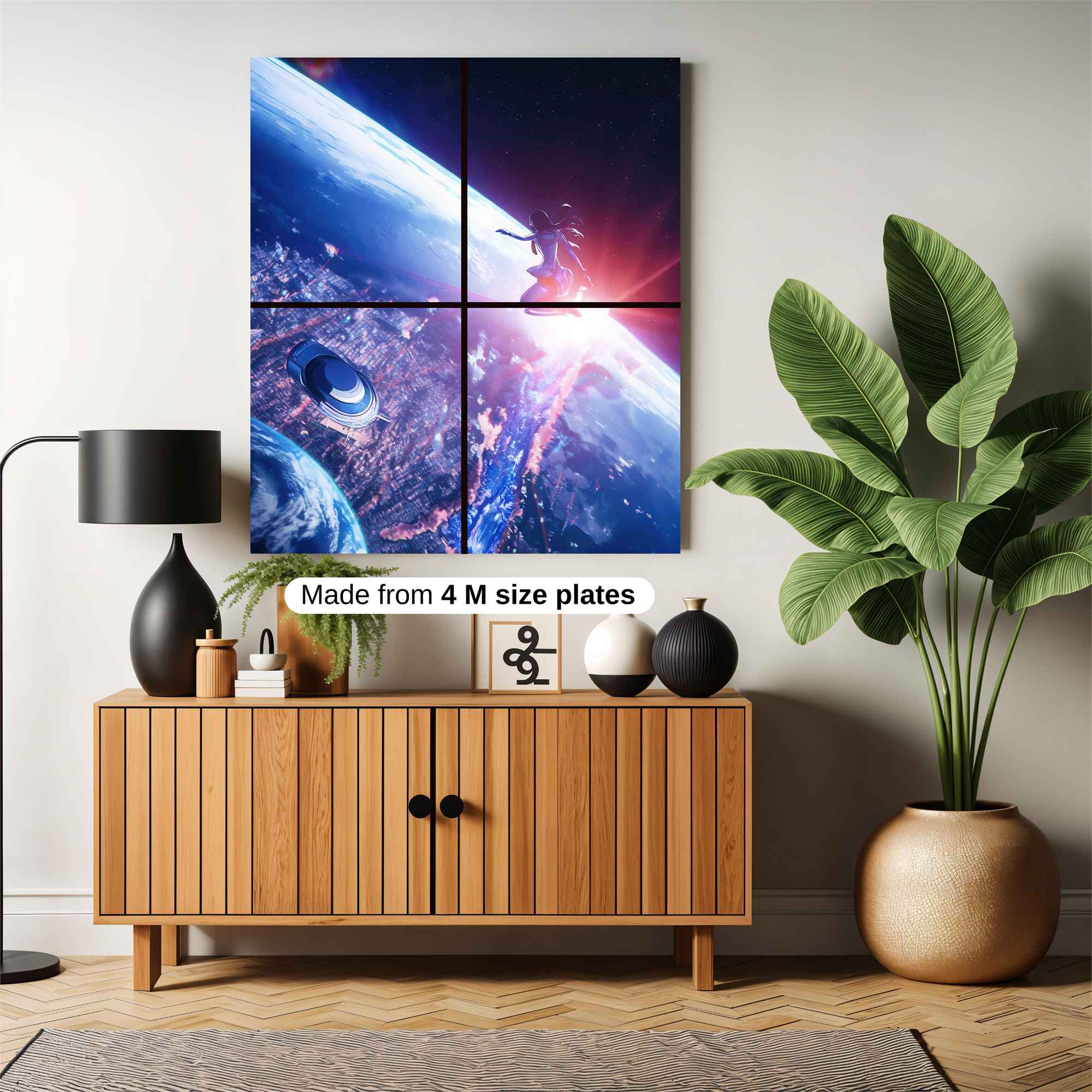 Cosmic Descent Safe Wall Magnetic / M