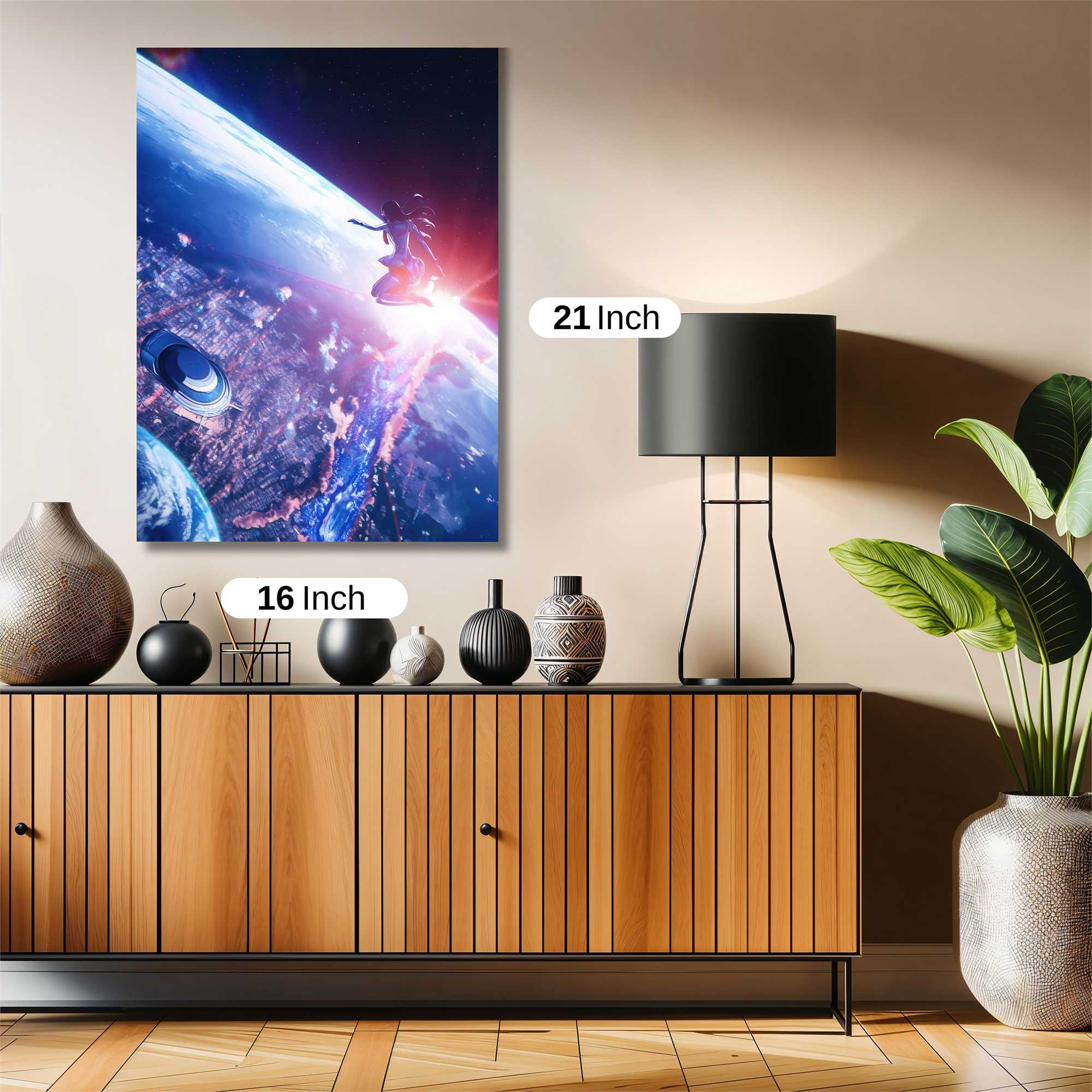 Cosmic Descent Safe Wall Magnetic / M