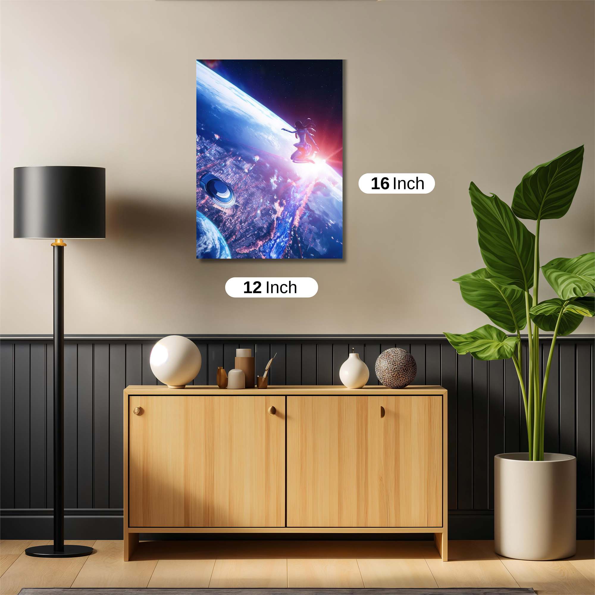 Cosmic Descent Safe Wall Magnetic / M