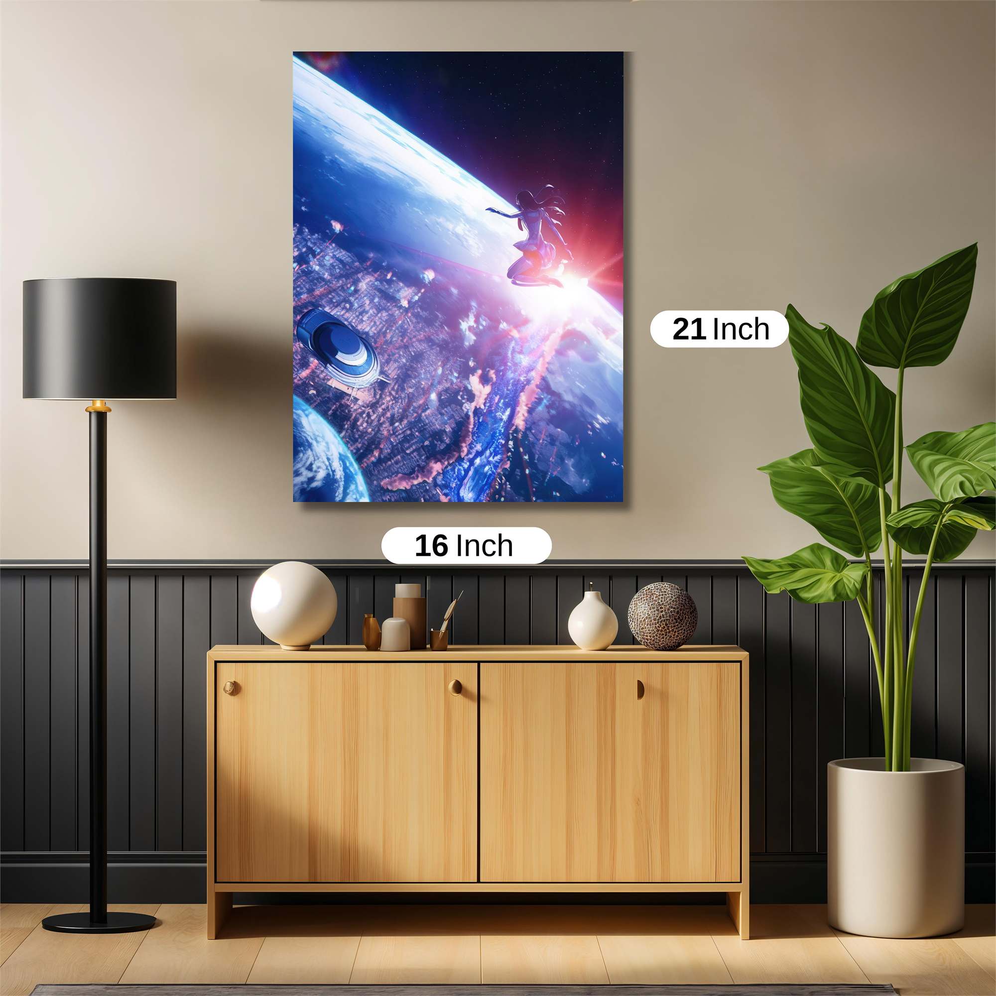 Cosmic Descent Safe Wall Magnetic / M