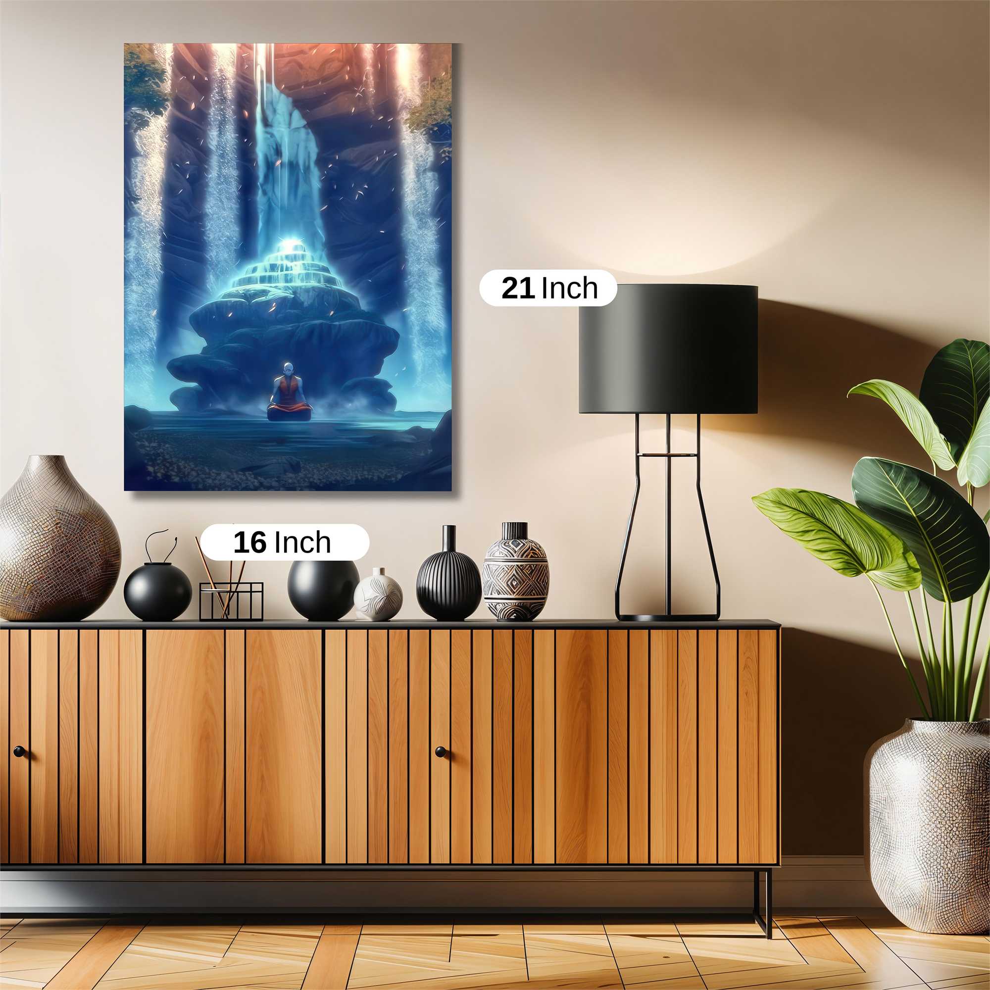 Monk Serenity Safe Wall Magnetic / M