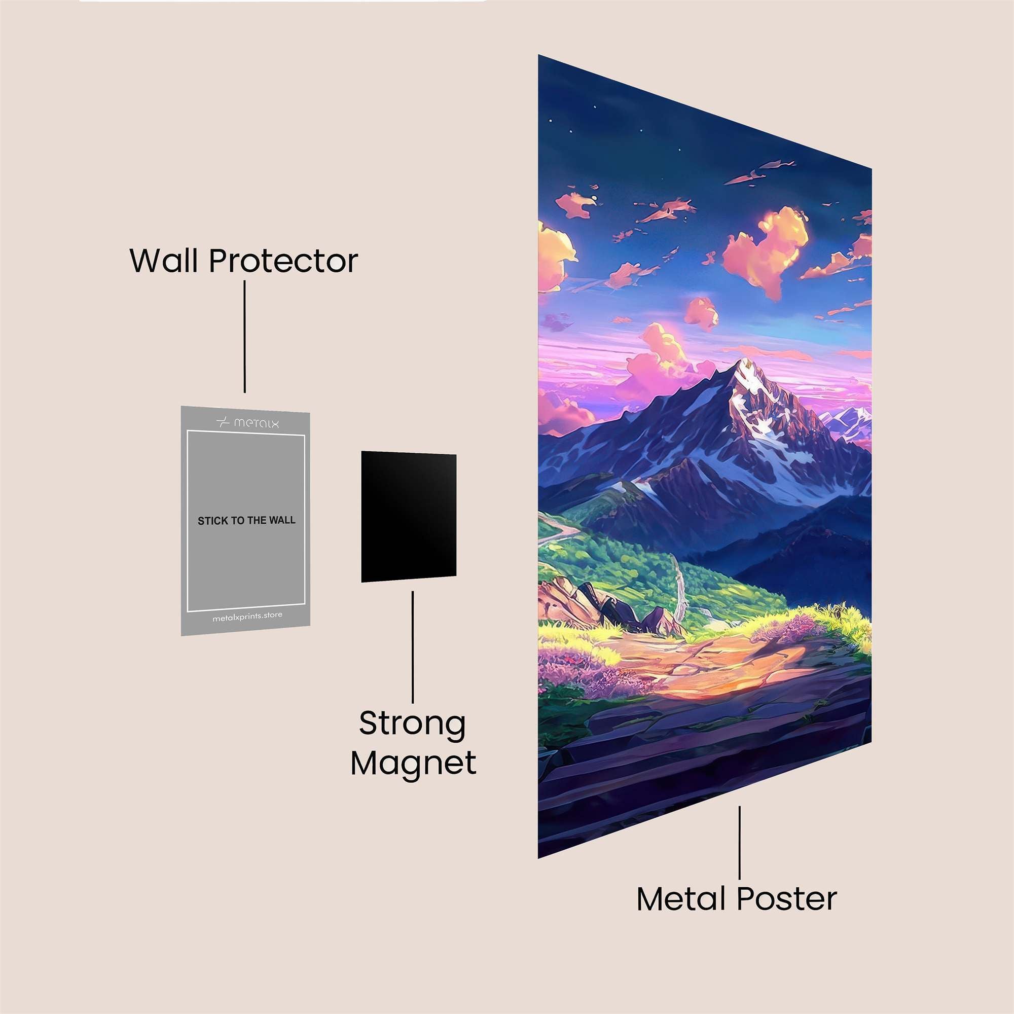 Everest Serenity Safe Wall Magnetic / M
