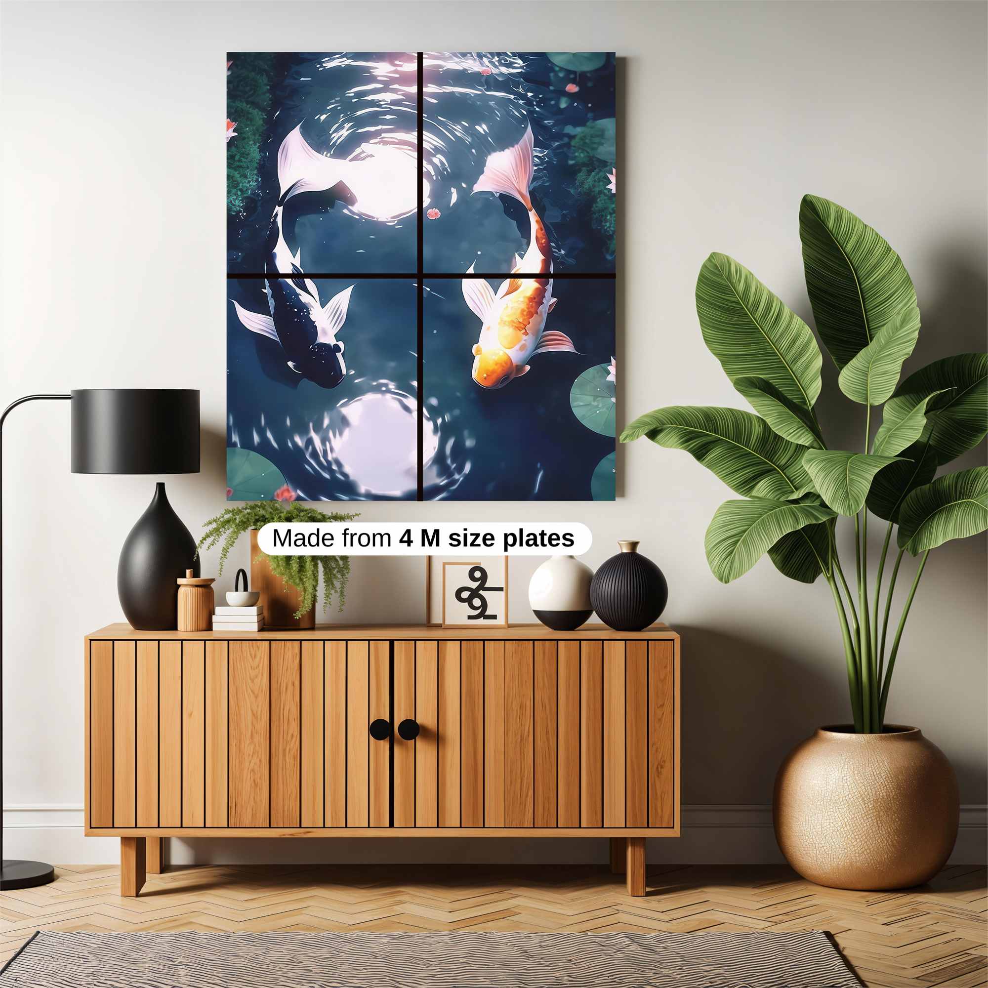 Koi Harmony Safe Wall Magnetic / M