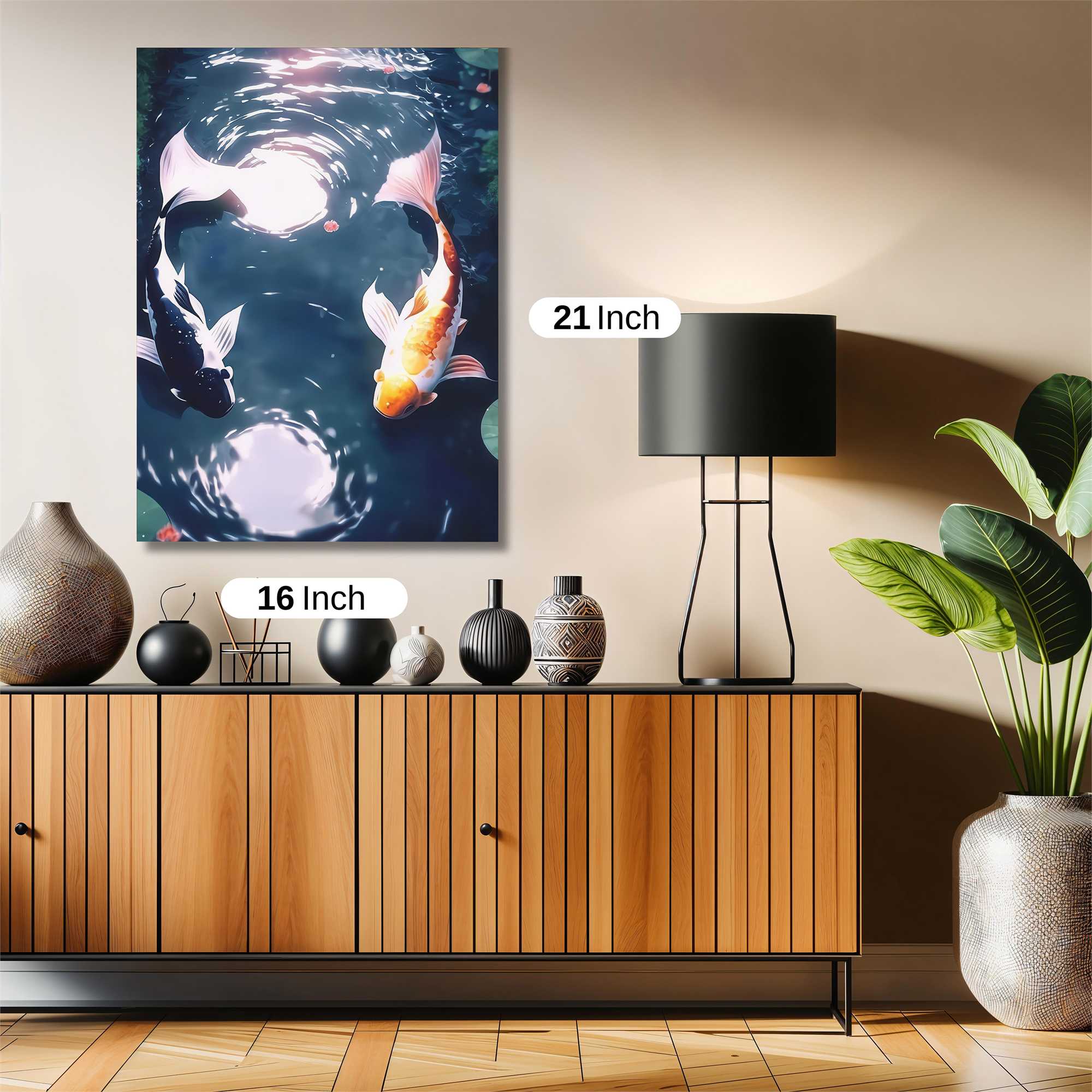 Koi Harmony Safe Wall Magnetic / M