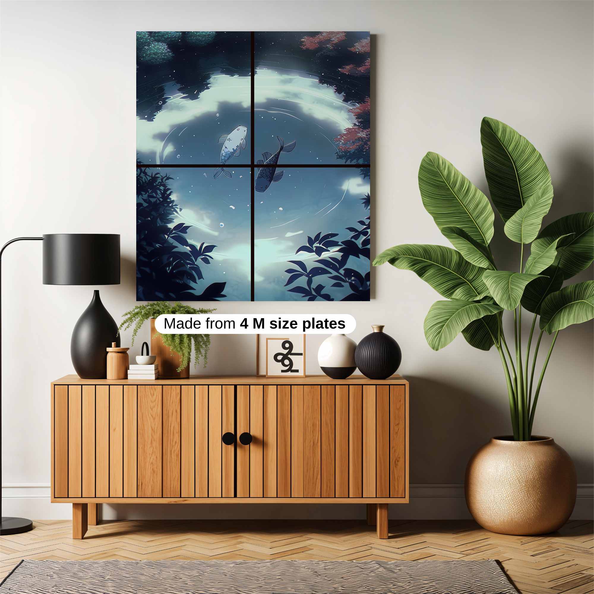 Koi Serenity Safe Wall Magnetic / M