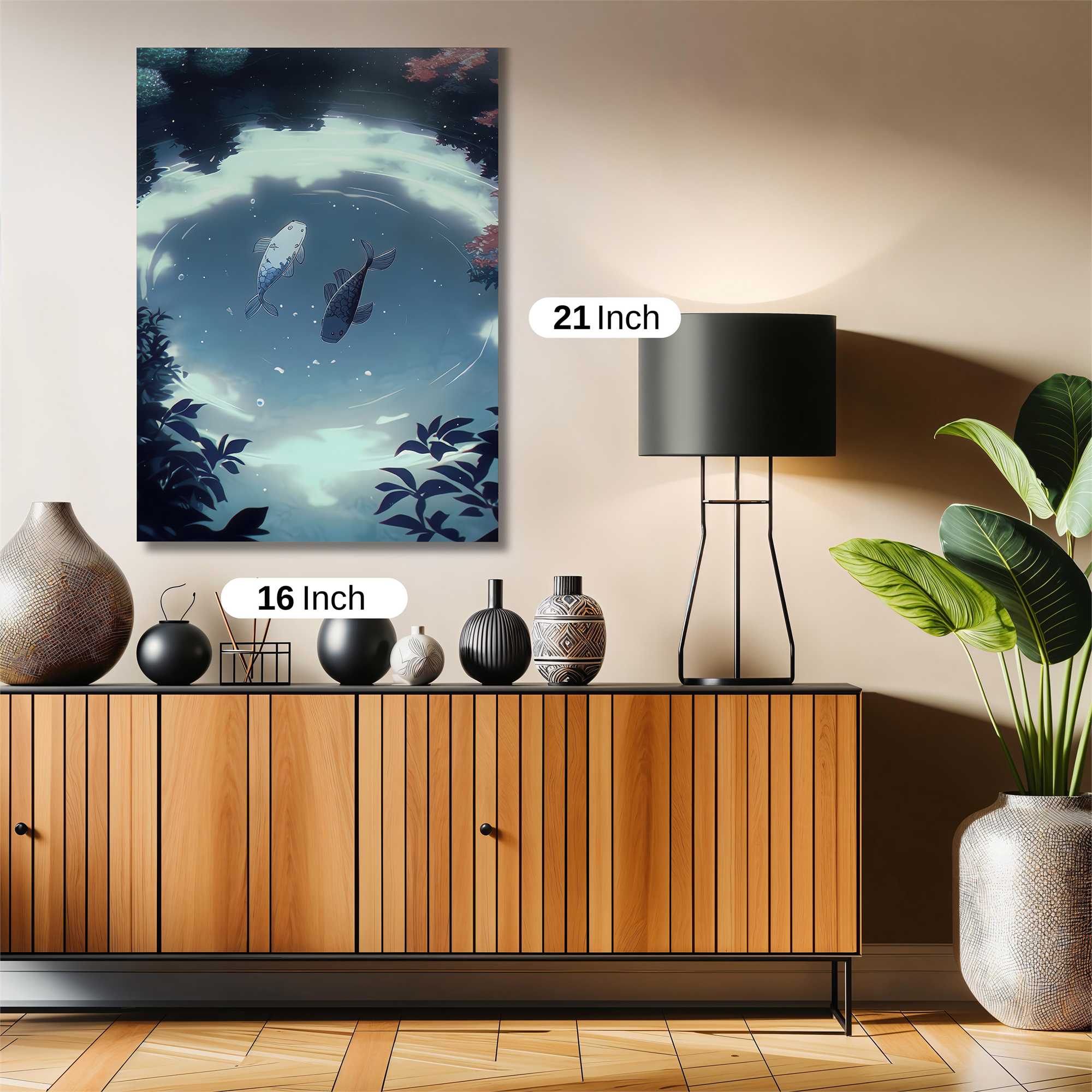 Koi Serenity Safe Wall Magnetic / M