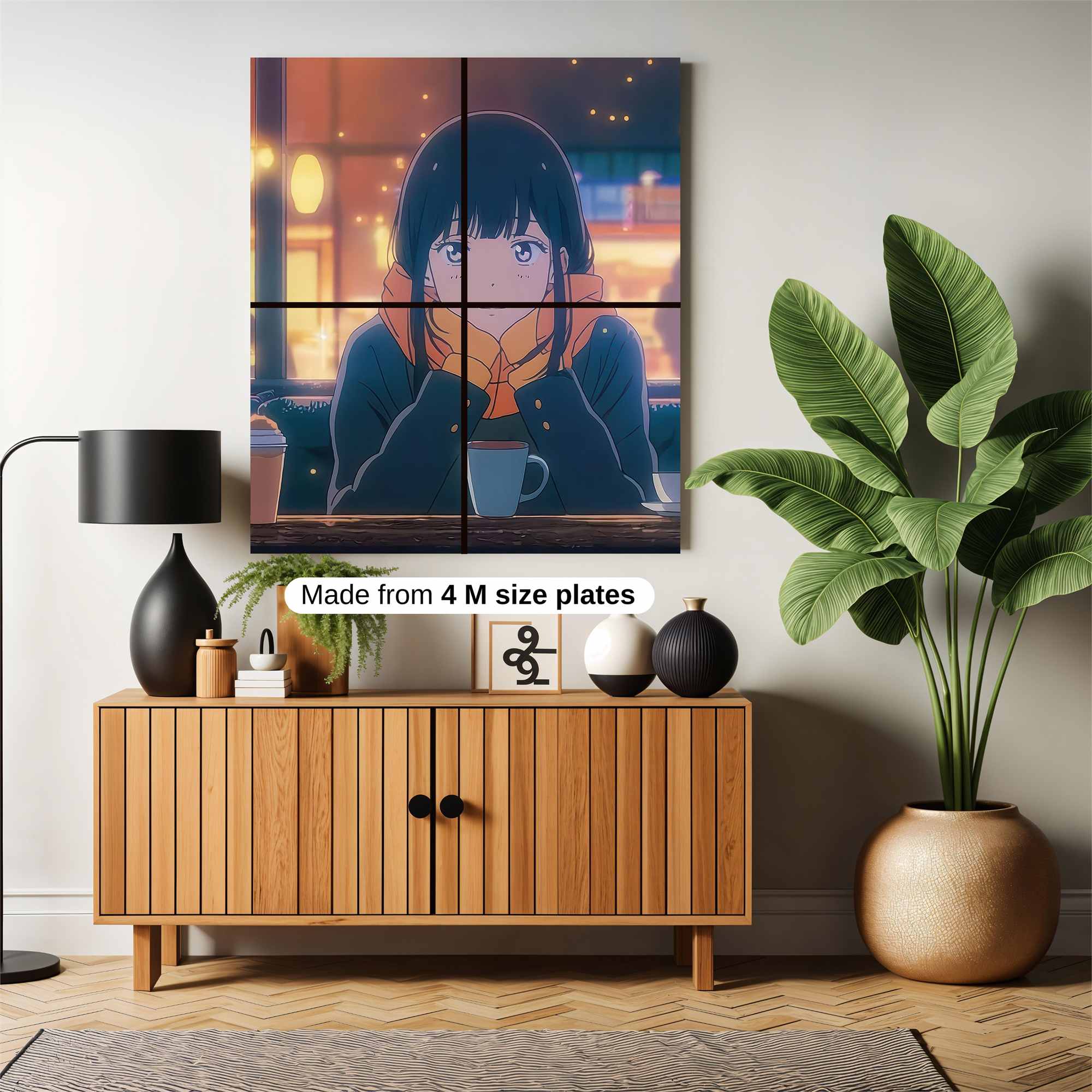 Café Serenity Safe Wall Magnetic / M