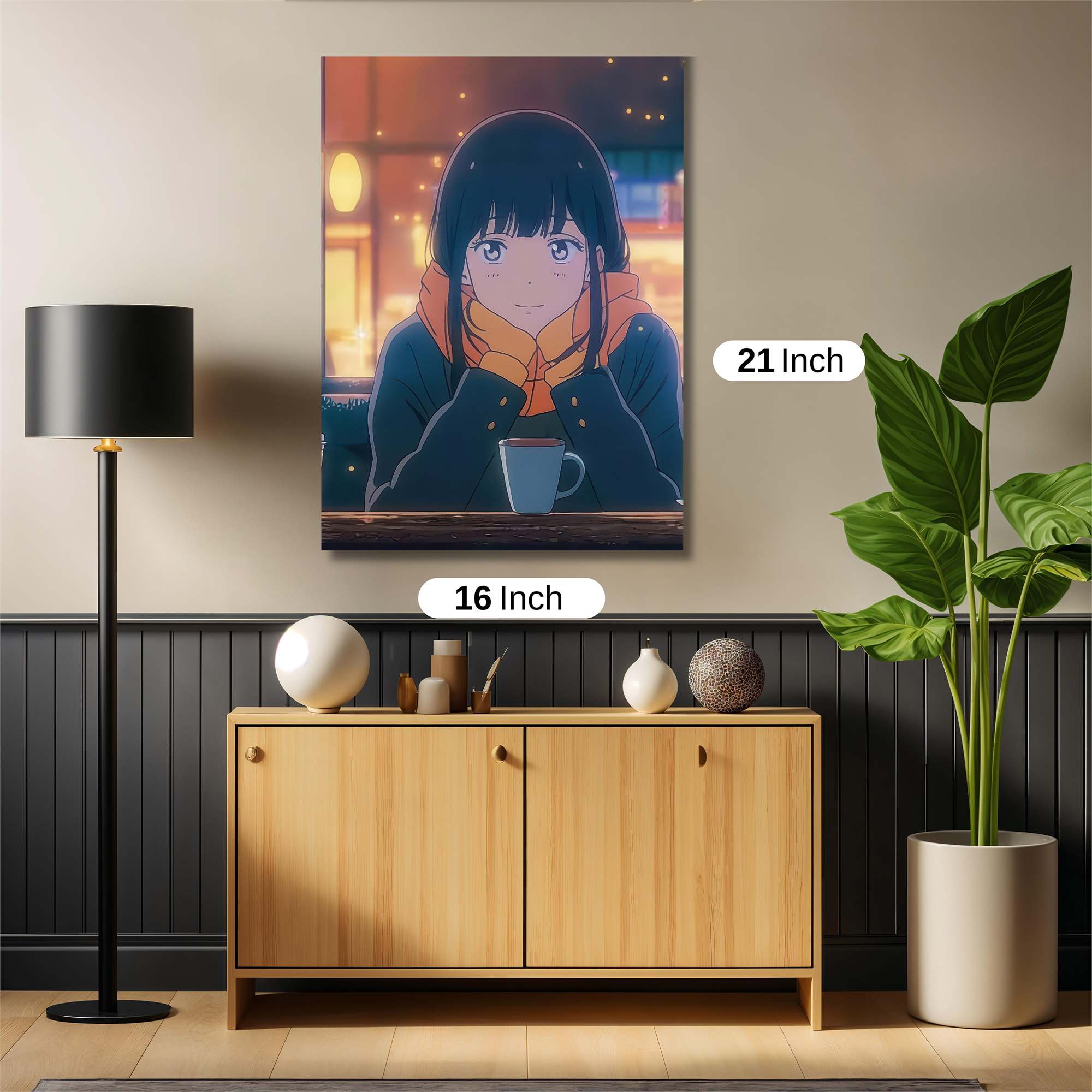 Café Serenity Safe Wall Magnetic / M