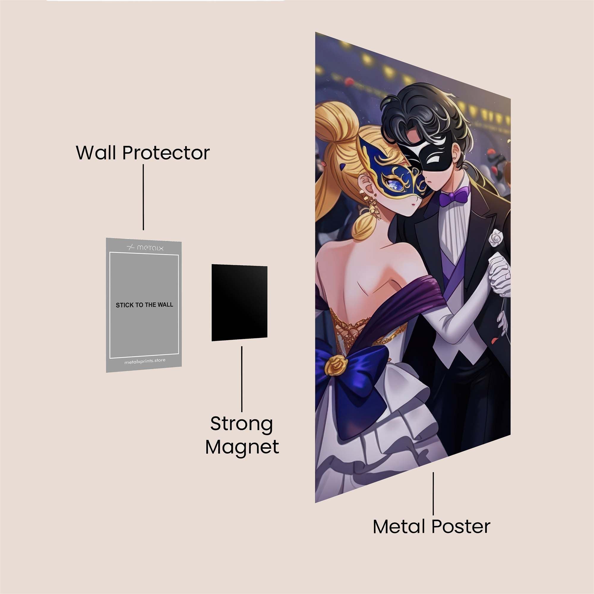 Usagi Enchantment Safe Wall Magnetic / M