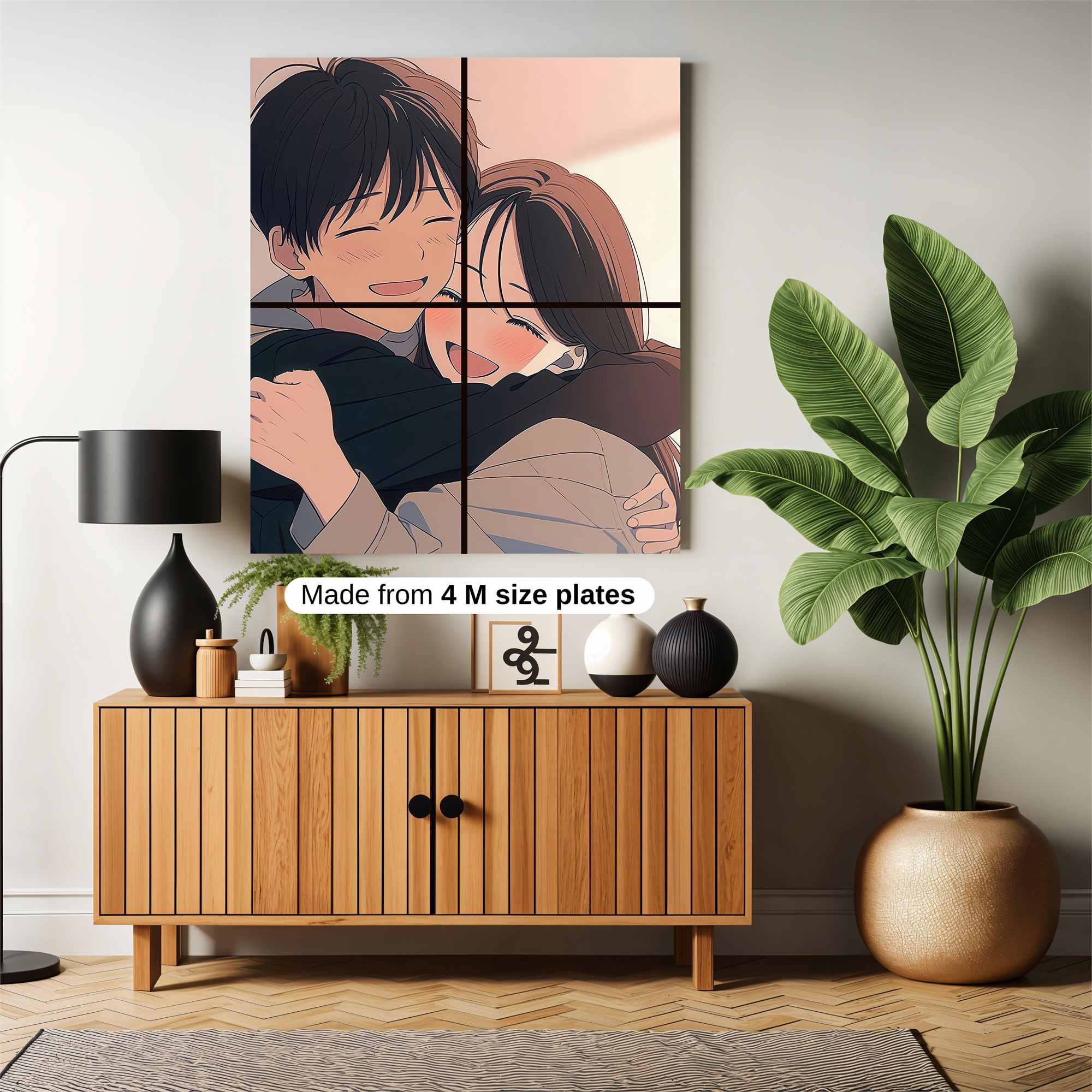Love Embrace Safe Wall Magnetic / M