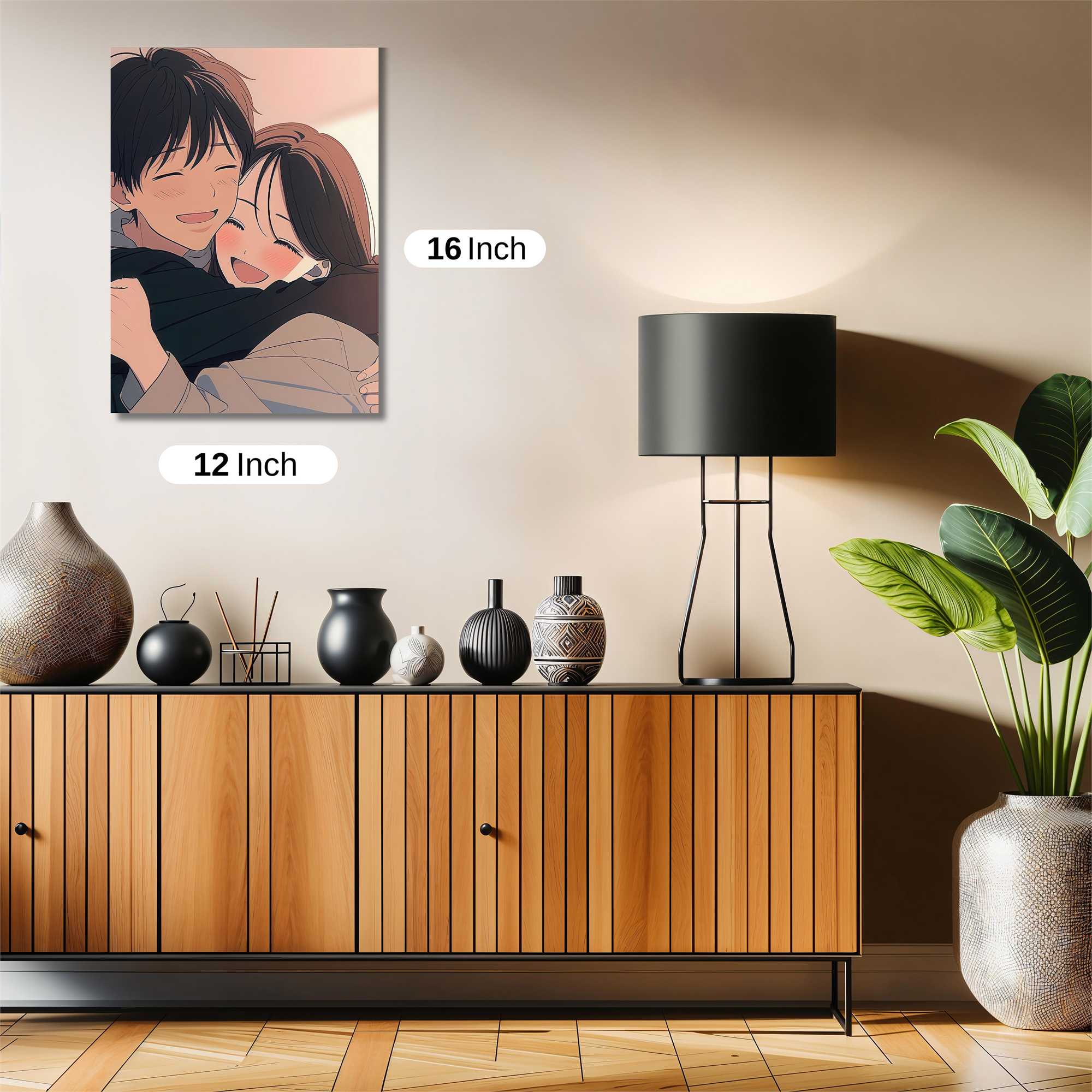 Love Embrace Safe Wall Magnetic / M