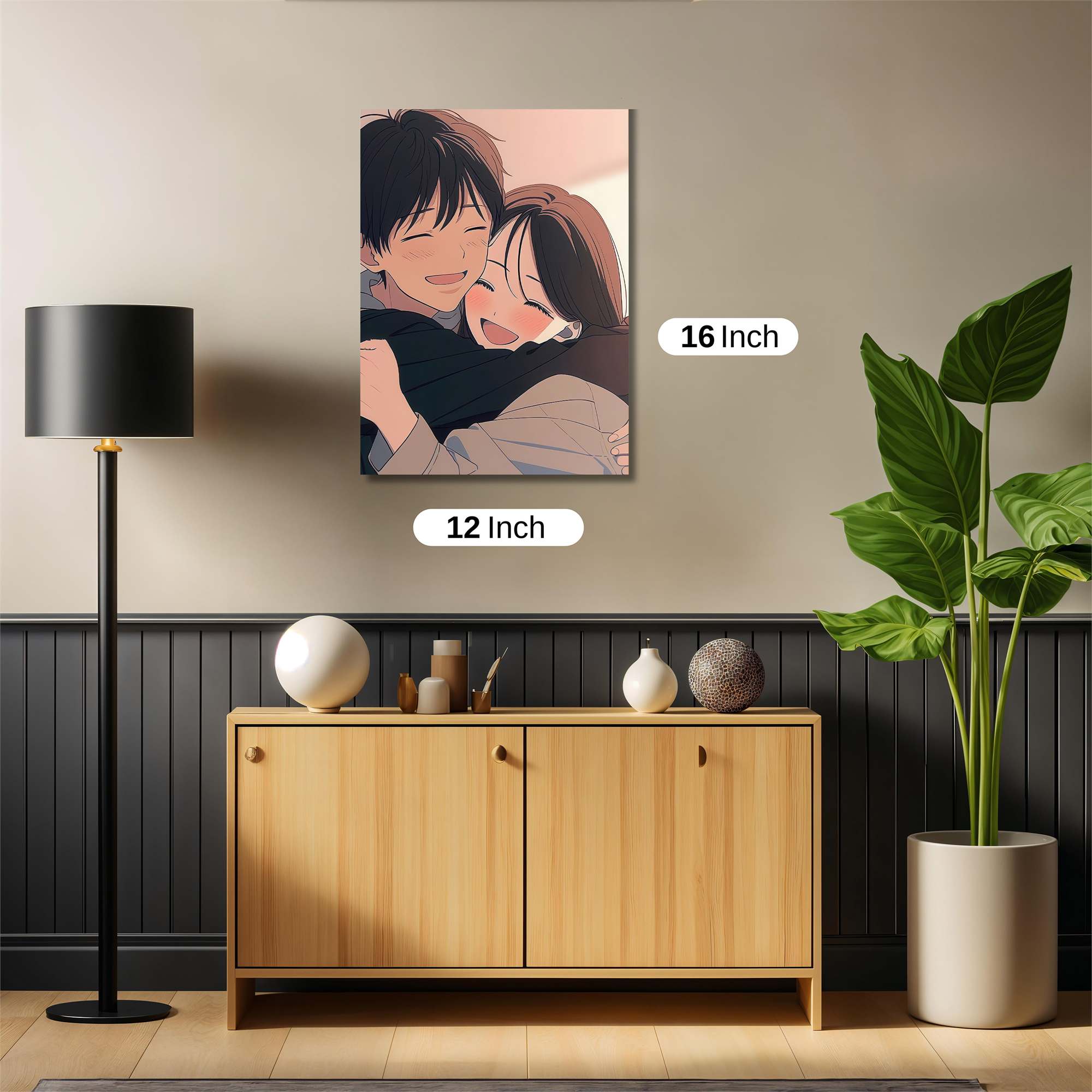 Love Embrace Safe Wall Magnetic / M