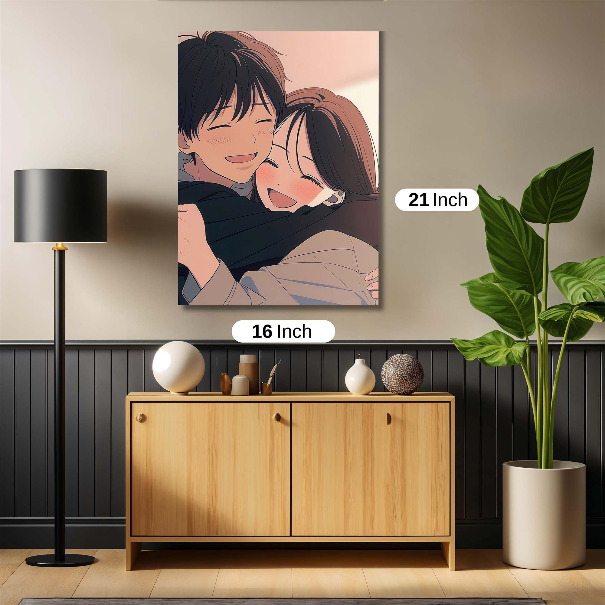 Love Embrace Safe Wall Magnetic / M