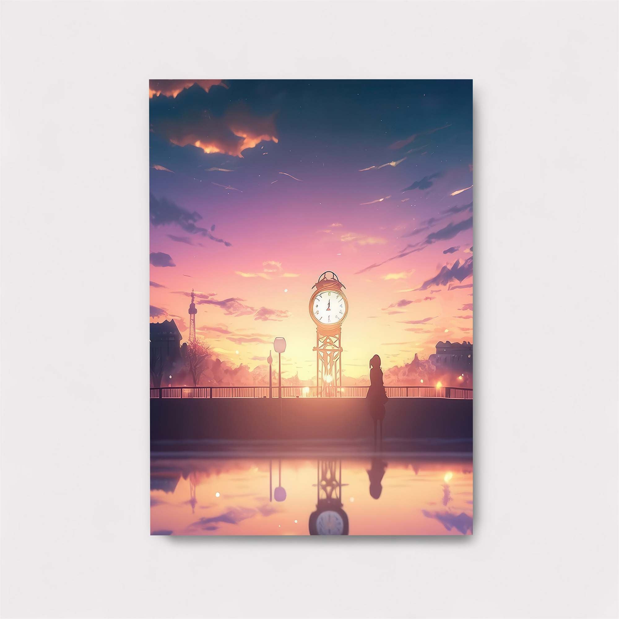 Clock Serenity Safe Wall Magnetic / M