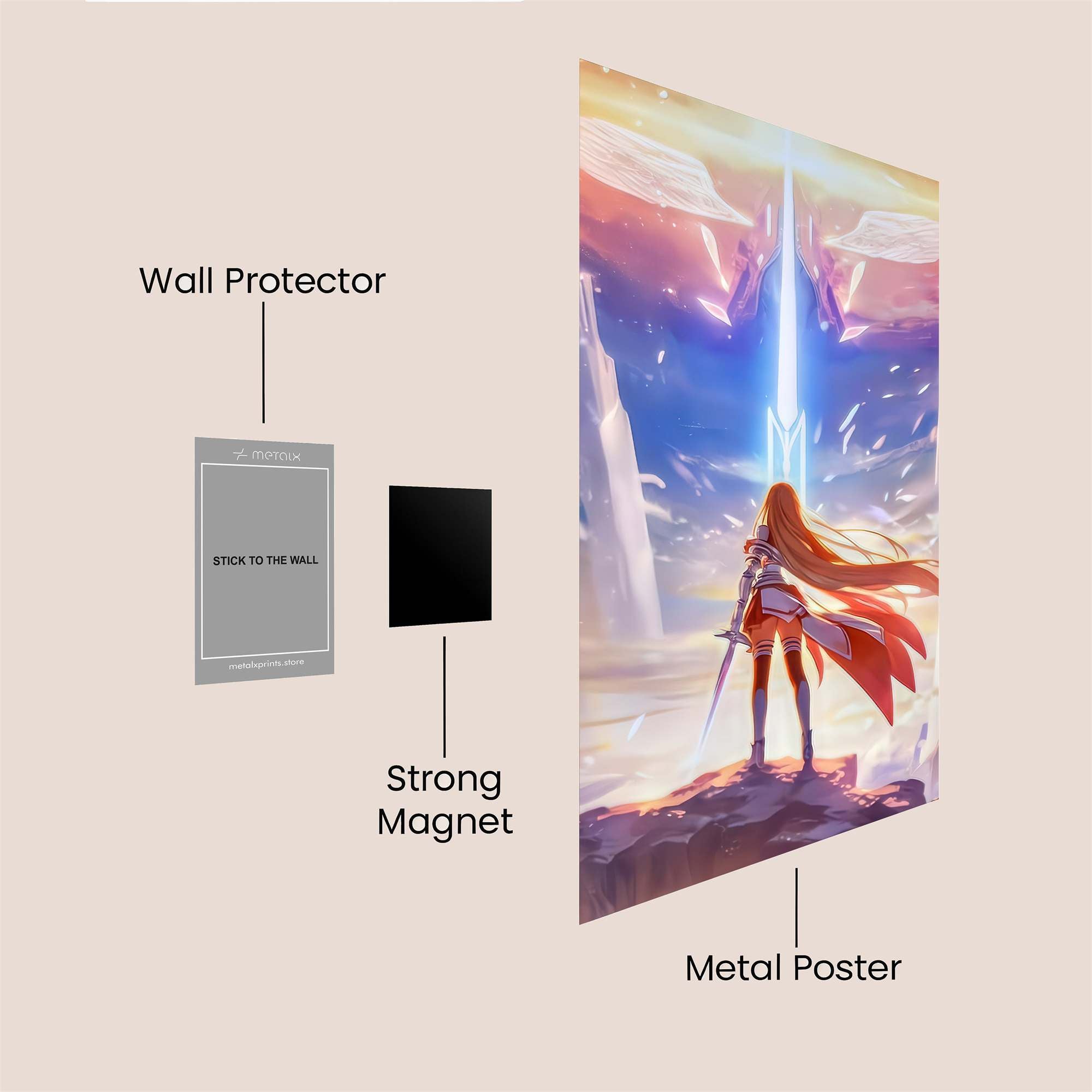 Angel Ascend Safe Wall Magnetic / M