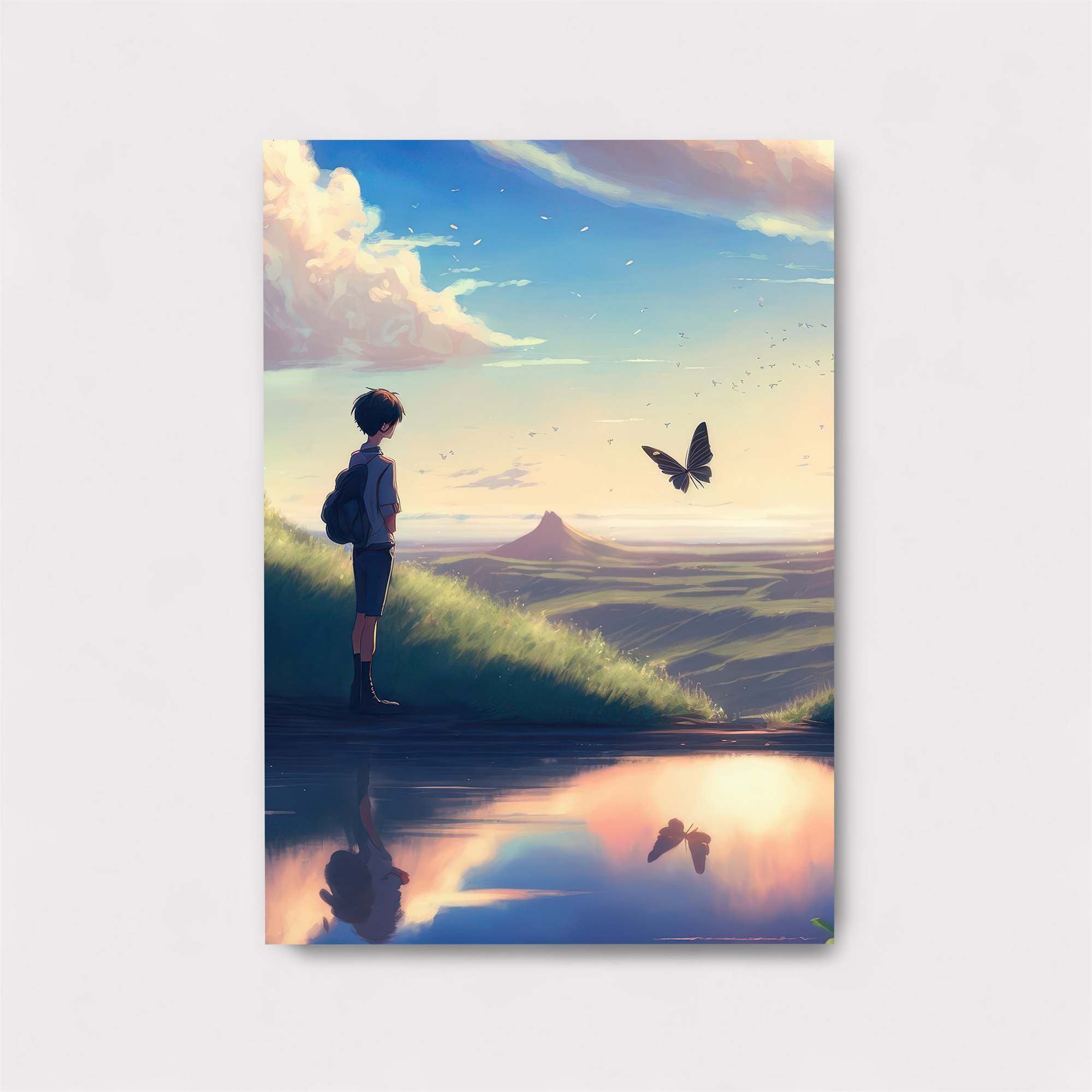 Sunset Solitude Safe Wall Magnetic / M