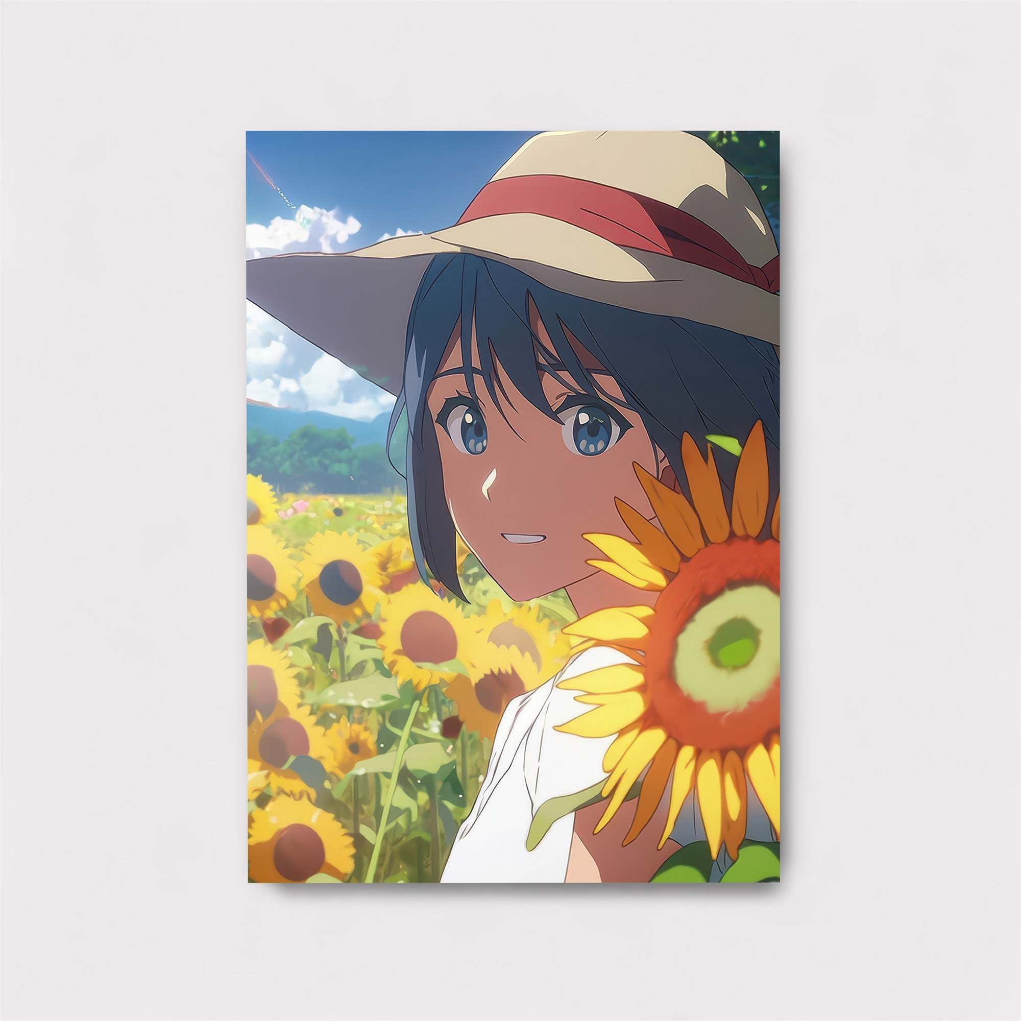 Sunflower Serenity Safe Wall Magnetic / M