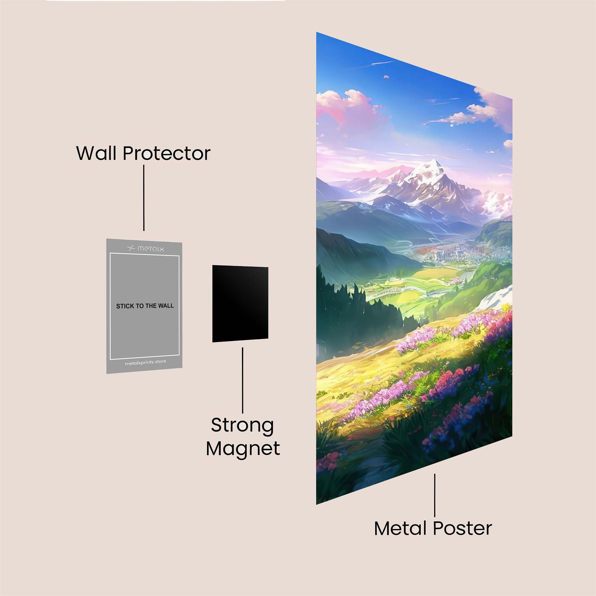 Alpine Dream Safe Wall Magnetic / M