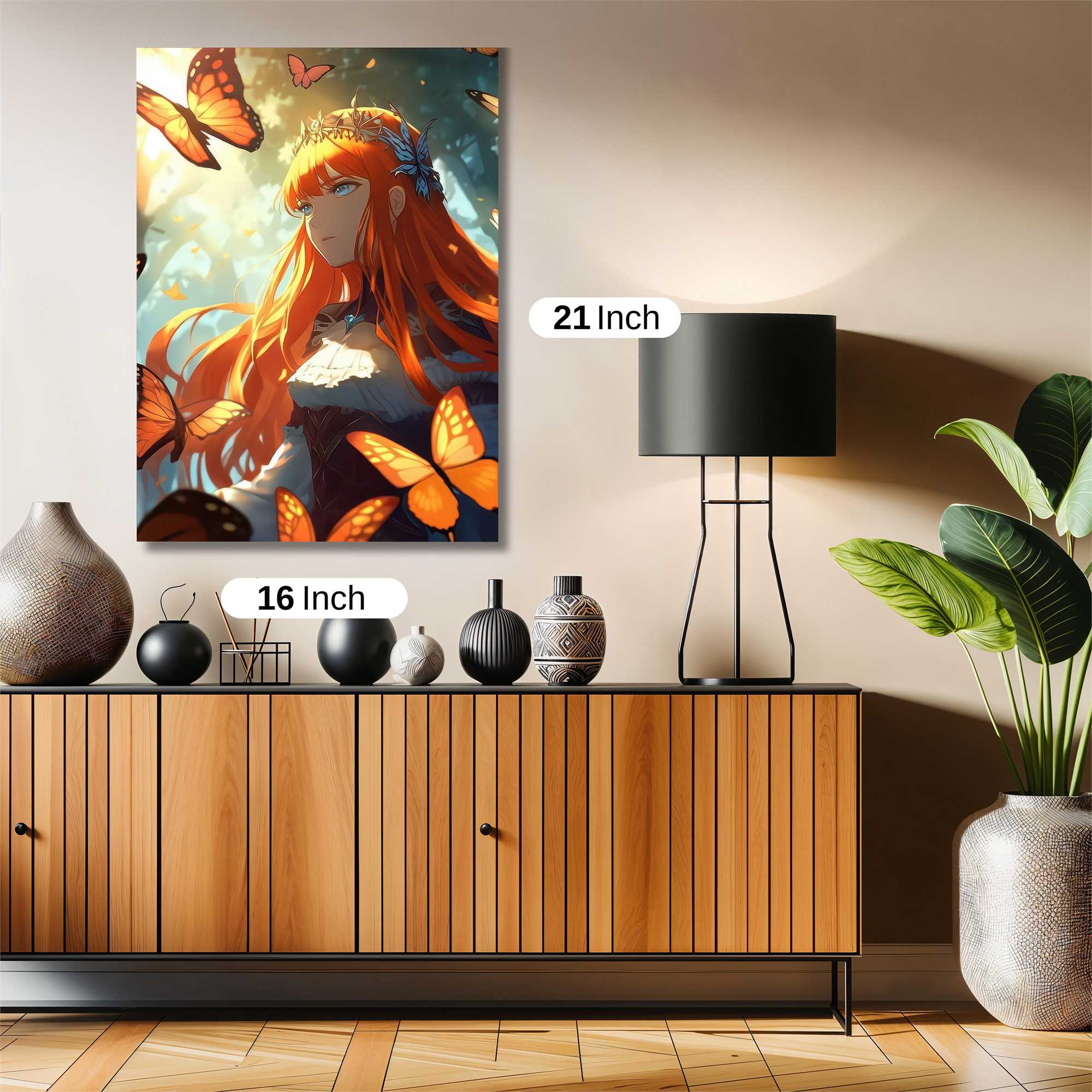 Butterfly Queen Safe Wall Magnetic / M