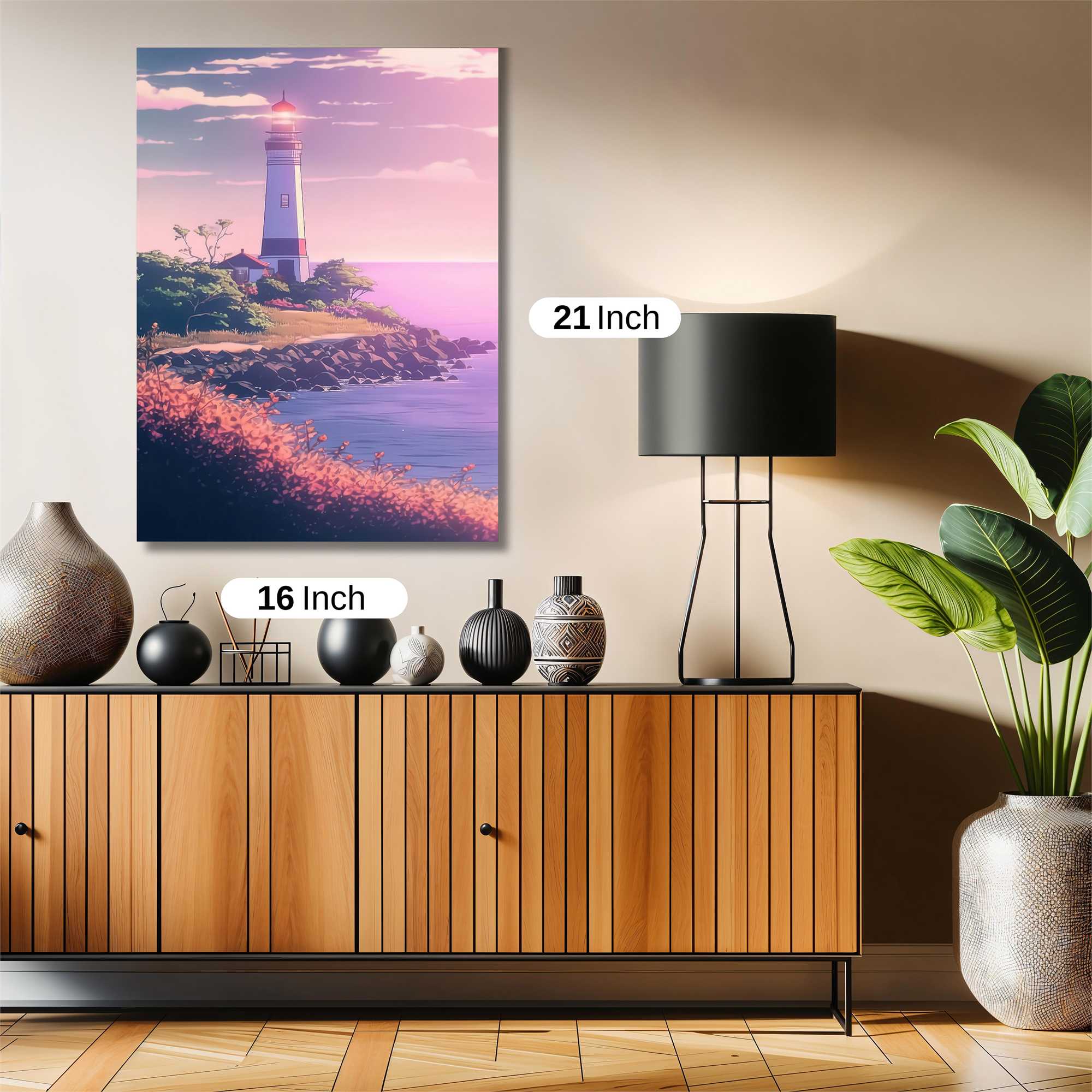 Lighthouse Serenity Safe Wall Magnetic / M