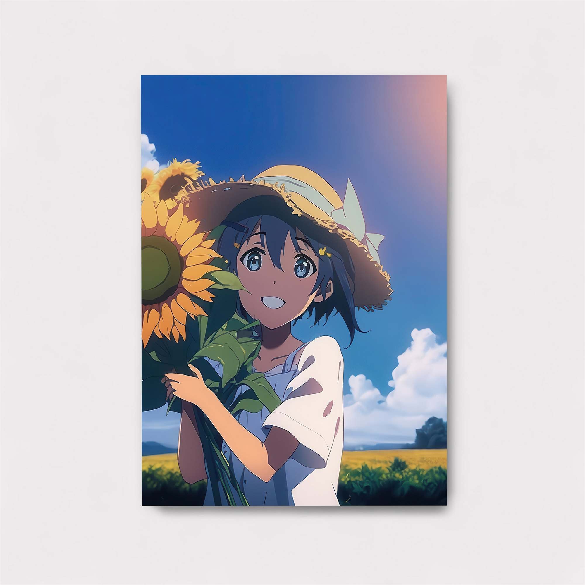 Sunflower Serenity Safe Wall Magnetic / M