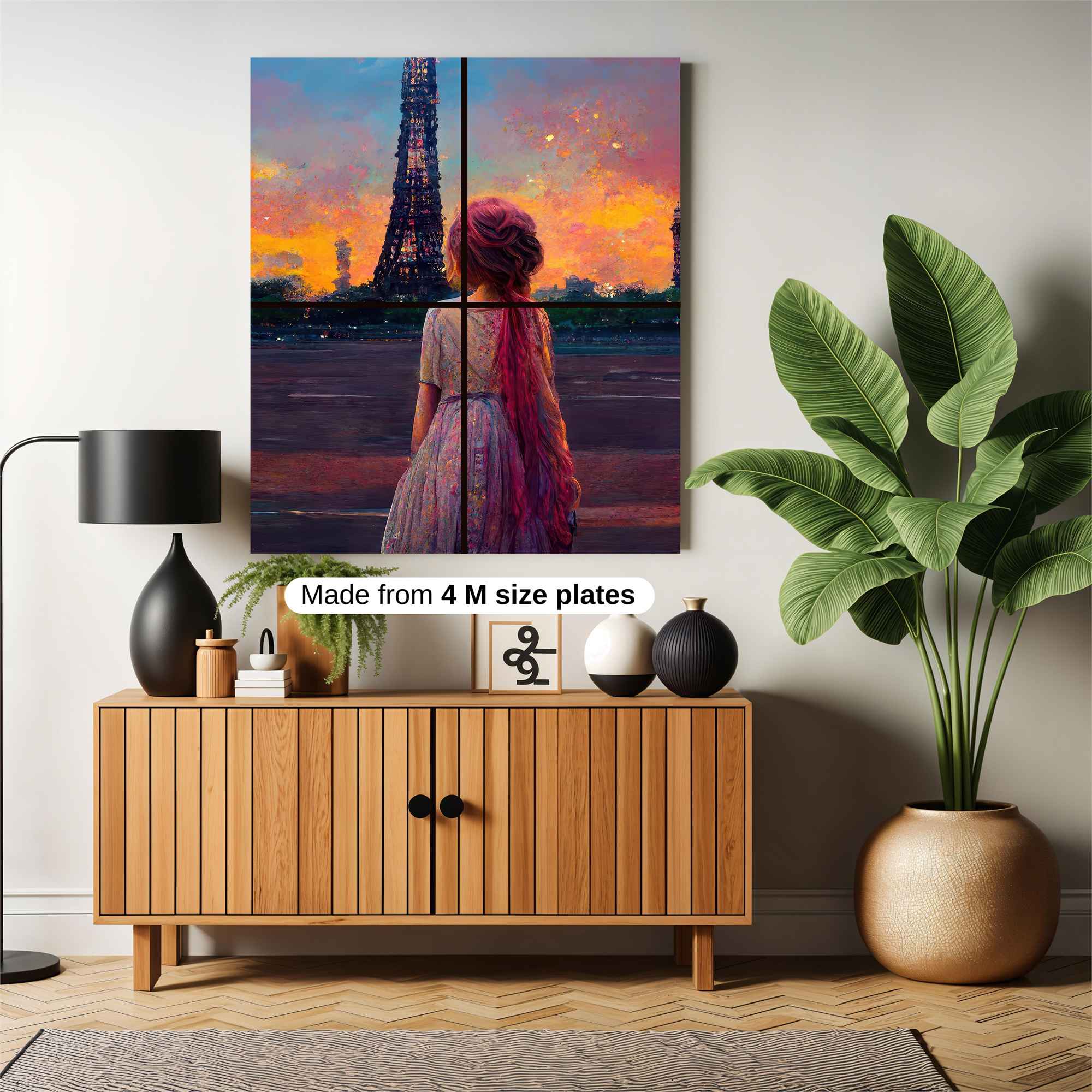 Eiffel Dream Safe Wall Magnetic / M
