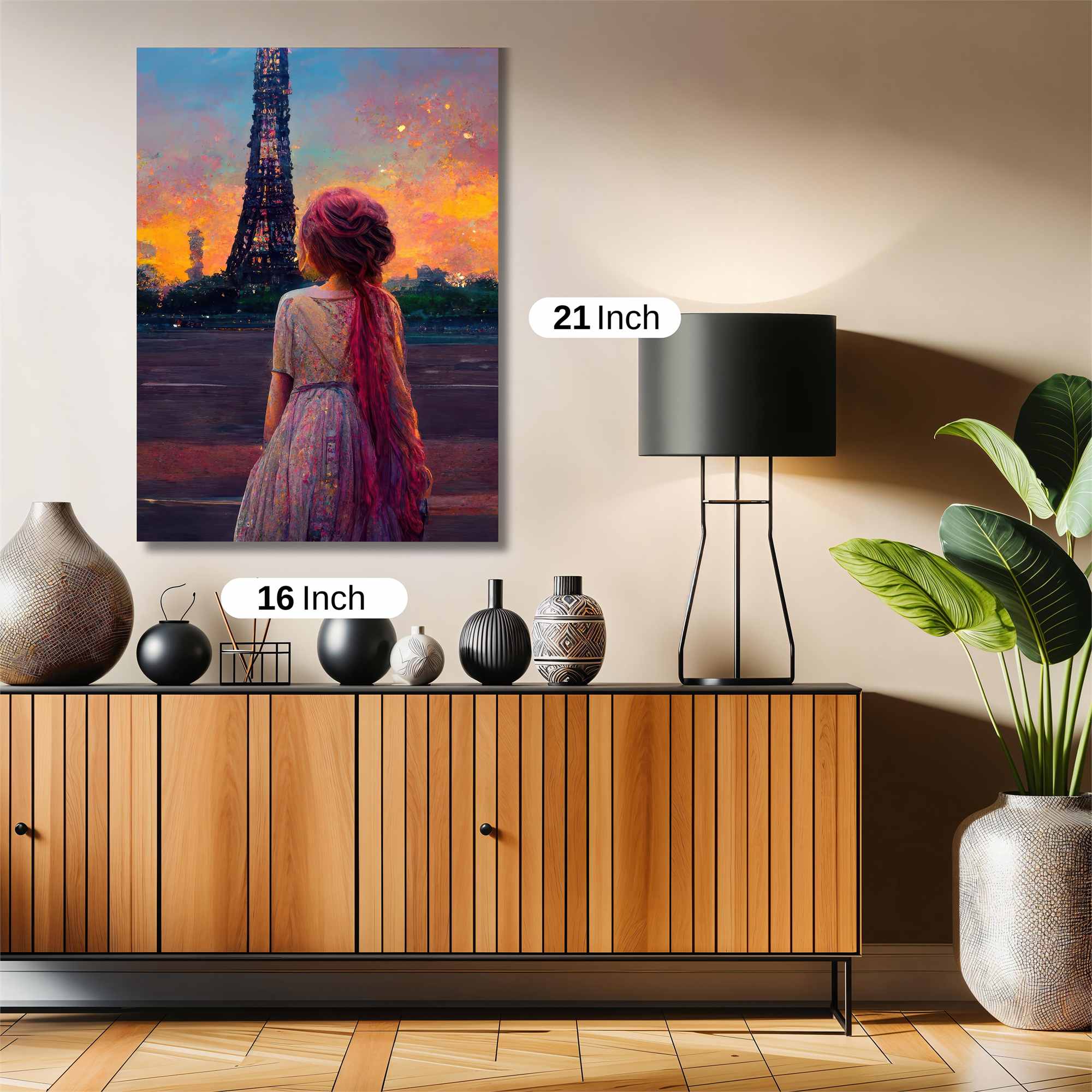 Eiffel Dream Safe Wall Magnetic / M