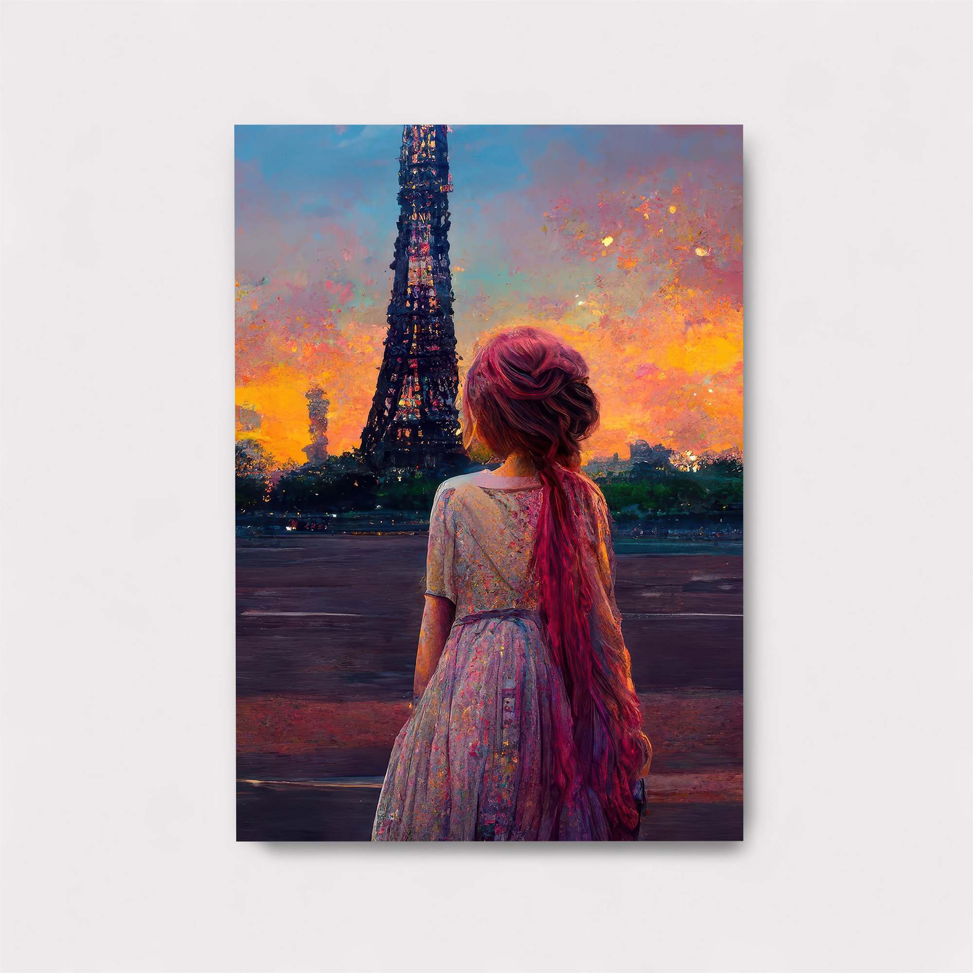 Eiffel Dream Safe Wall Magnetic / M
