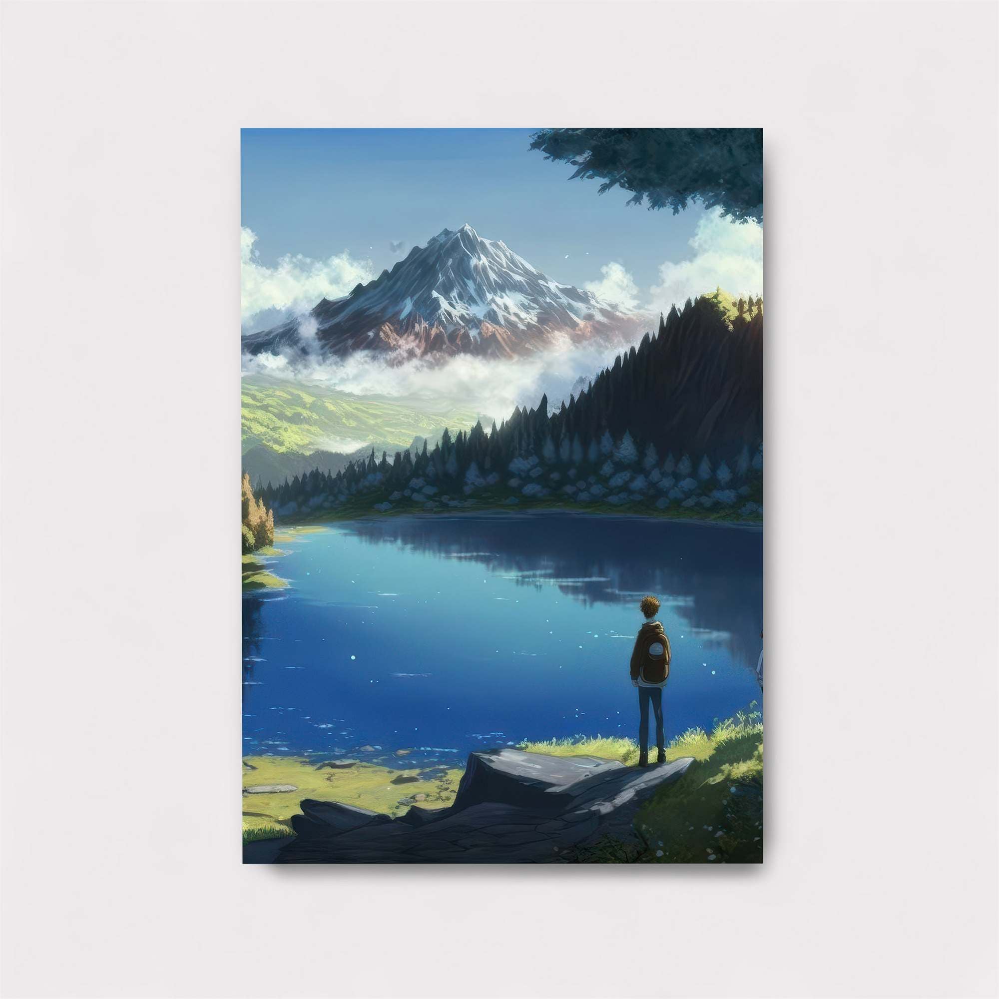 Mountain Serenity Safe Wall Magnetic / M