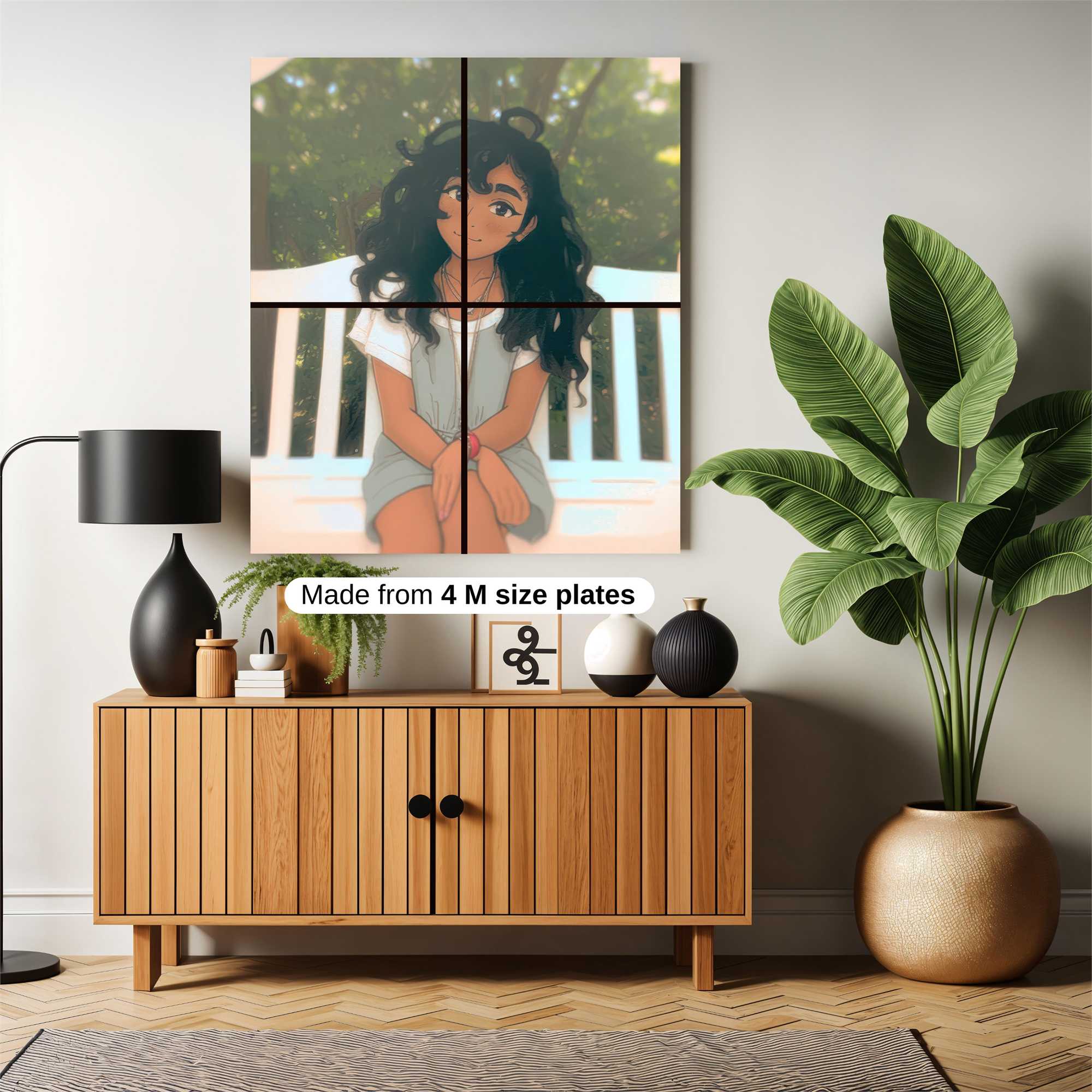 Sunny Serenity Safe Wall Magnetic / M