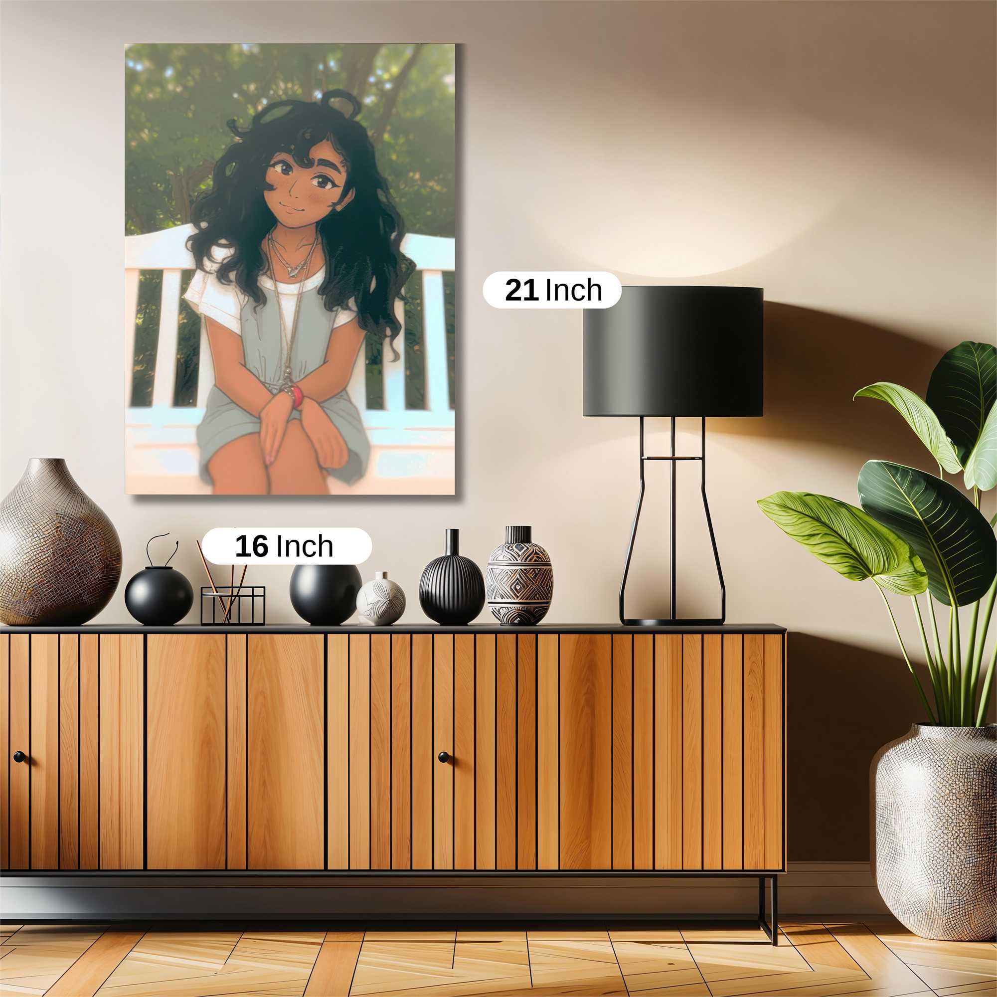 Sunny Serenity Safe Wall Magnetic / M