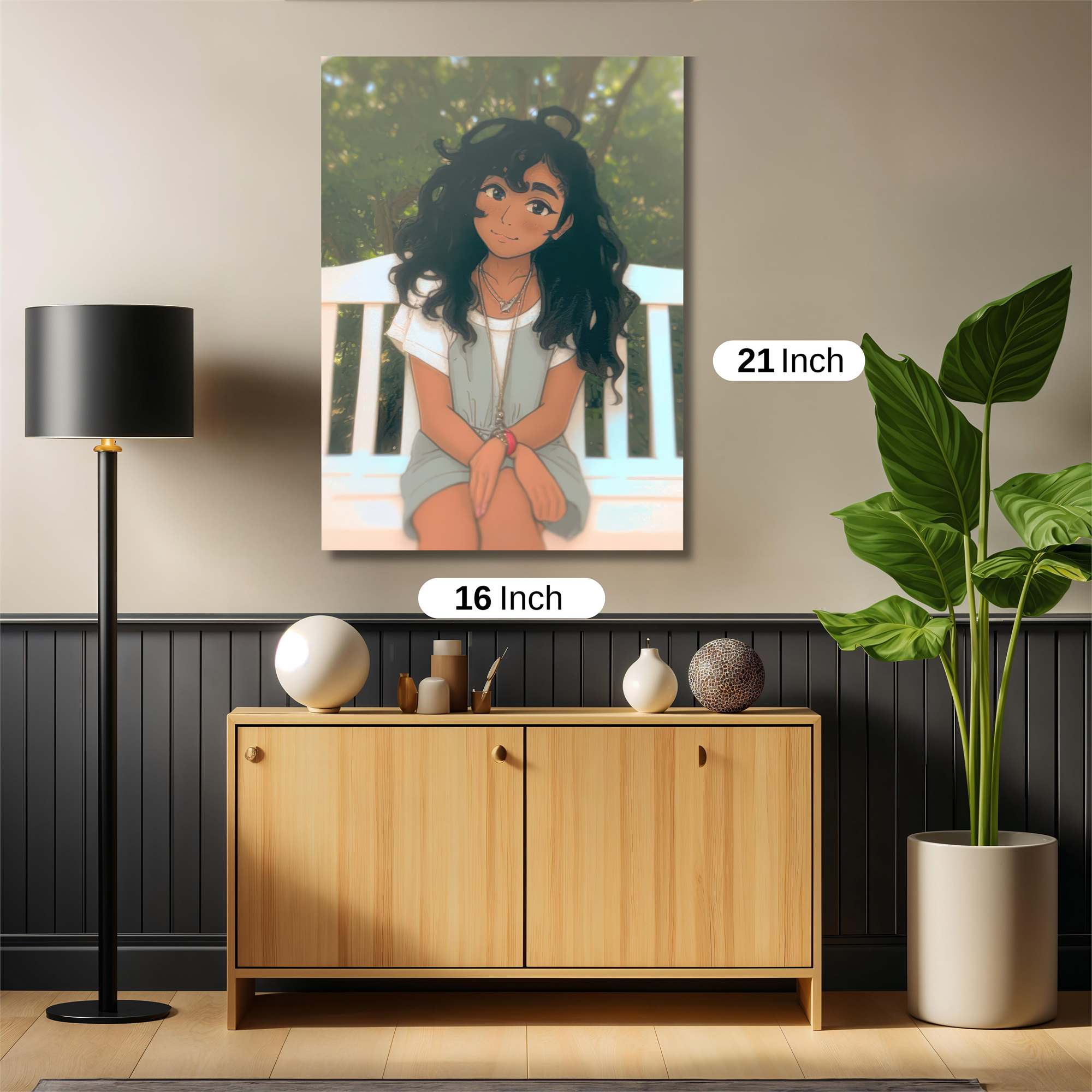 Sunny Serenity Safe Wall Magnetic / M