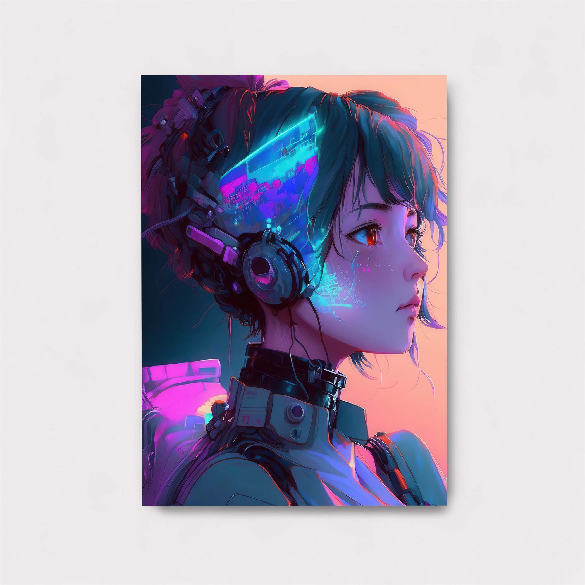 Cyber Serenity Safe Wall Magnetic / M