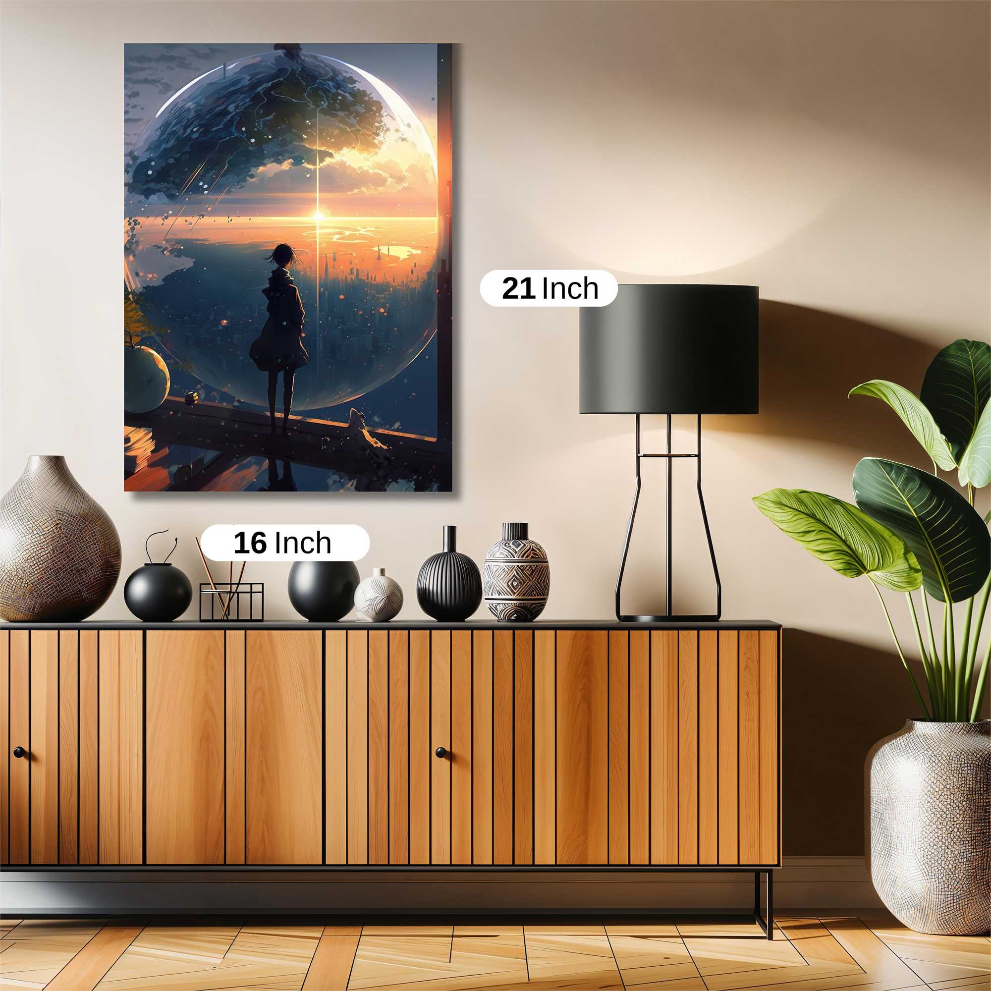 Earth Dream Safe Wall Magnetic / M