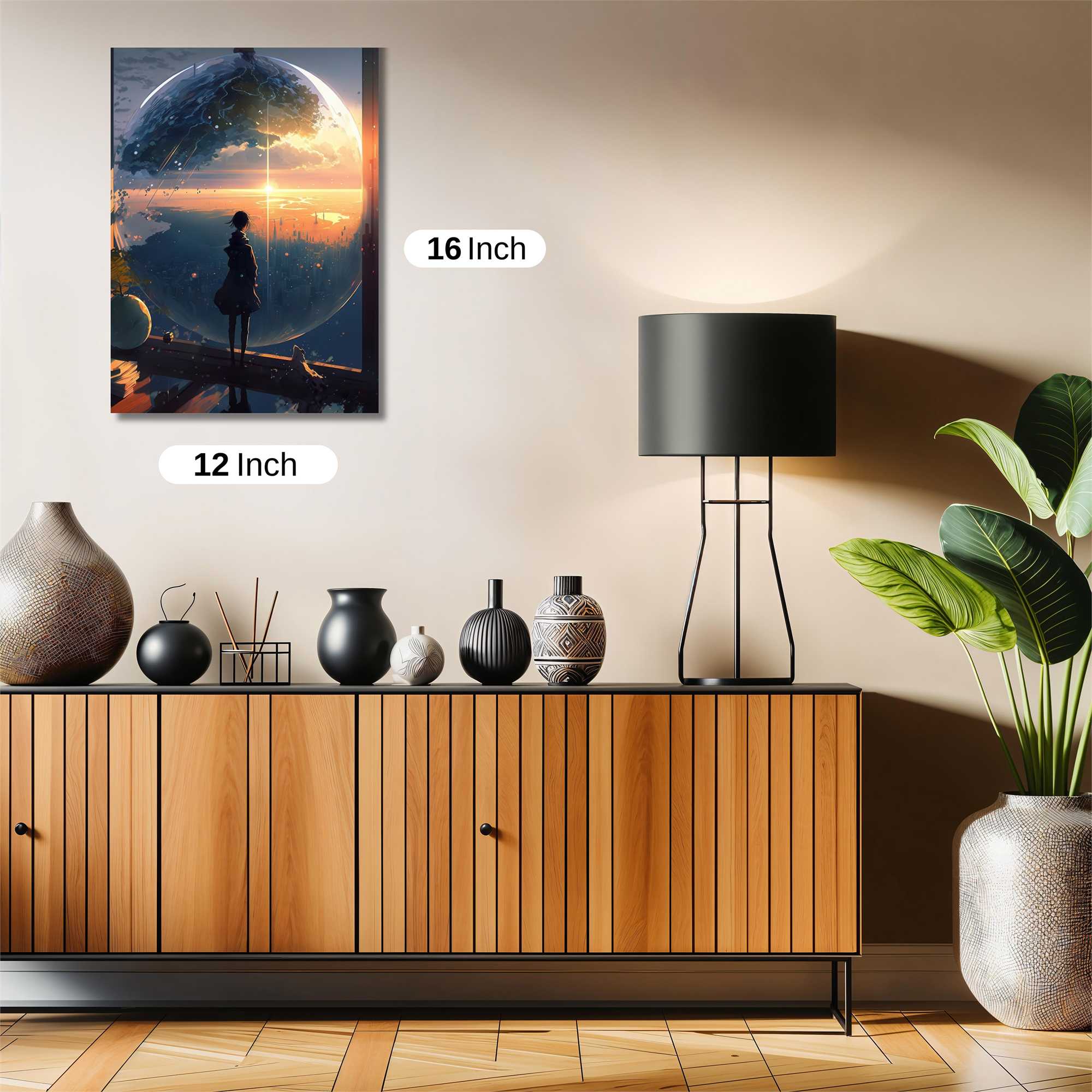 Earth Dream Safe Wall Magnetic / M