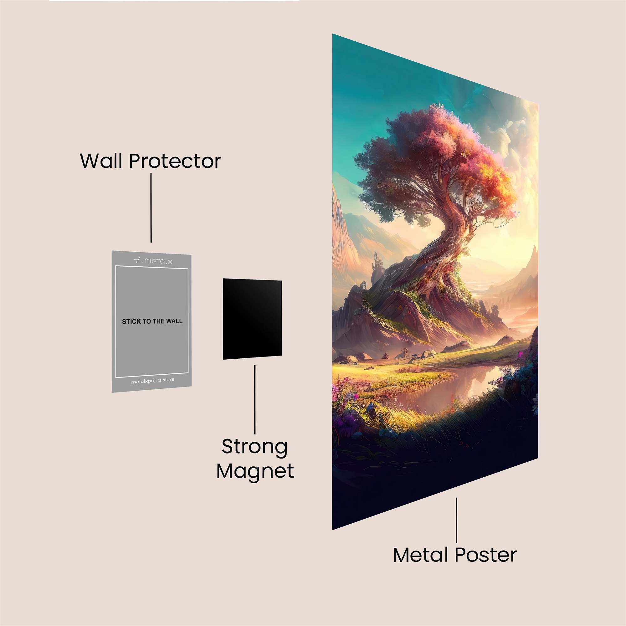 Dreamtree Whimsy Safe Wall Magnetic / M
