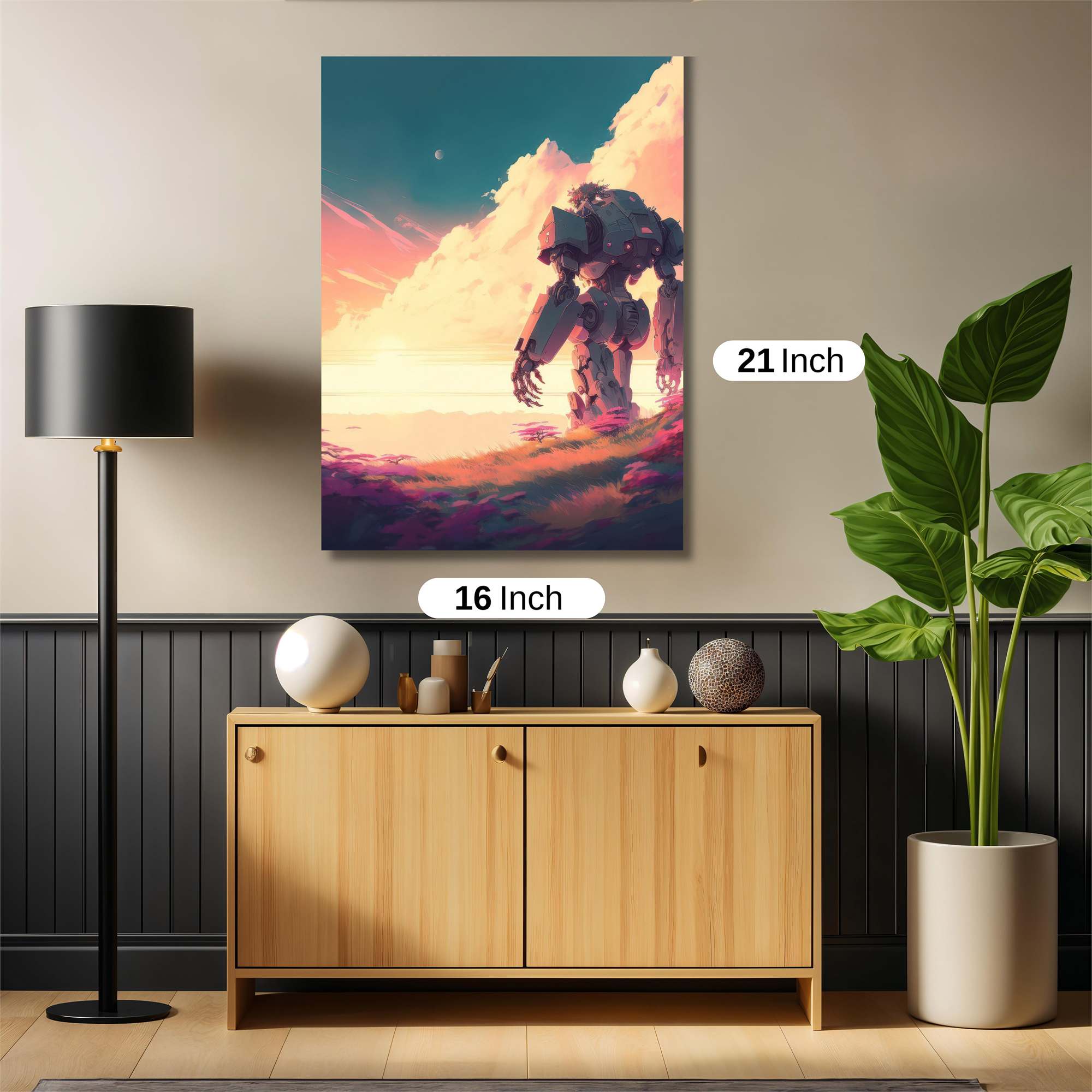 Robot Serenity Safe Wall Magnetic / M